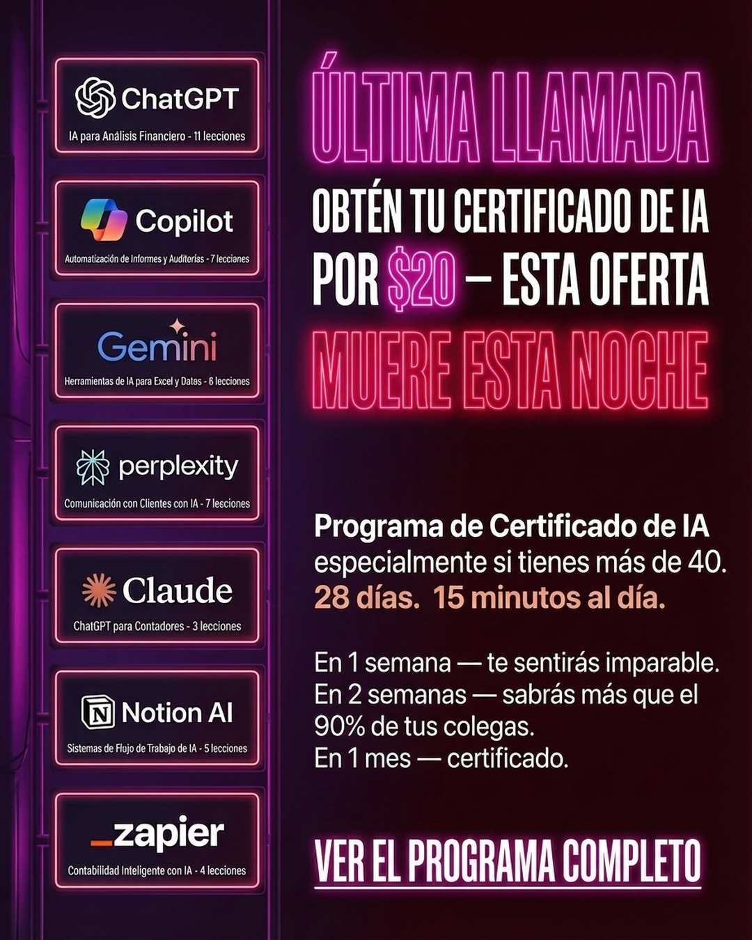 Miguel el Mentor de IA Facebook ad: ¡Empezar ahora!
