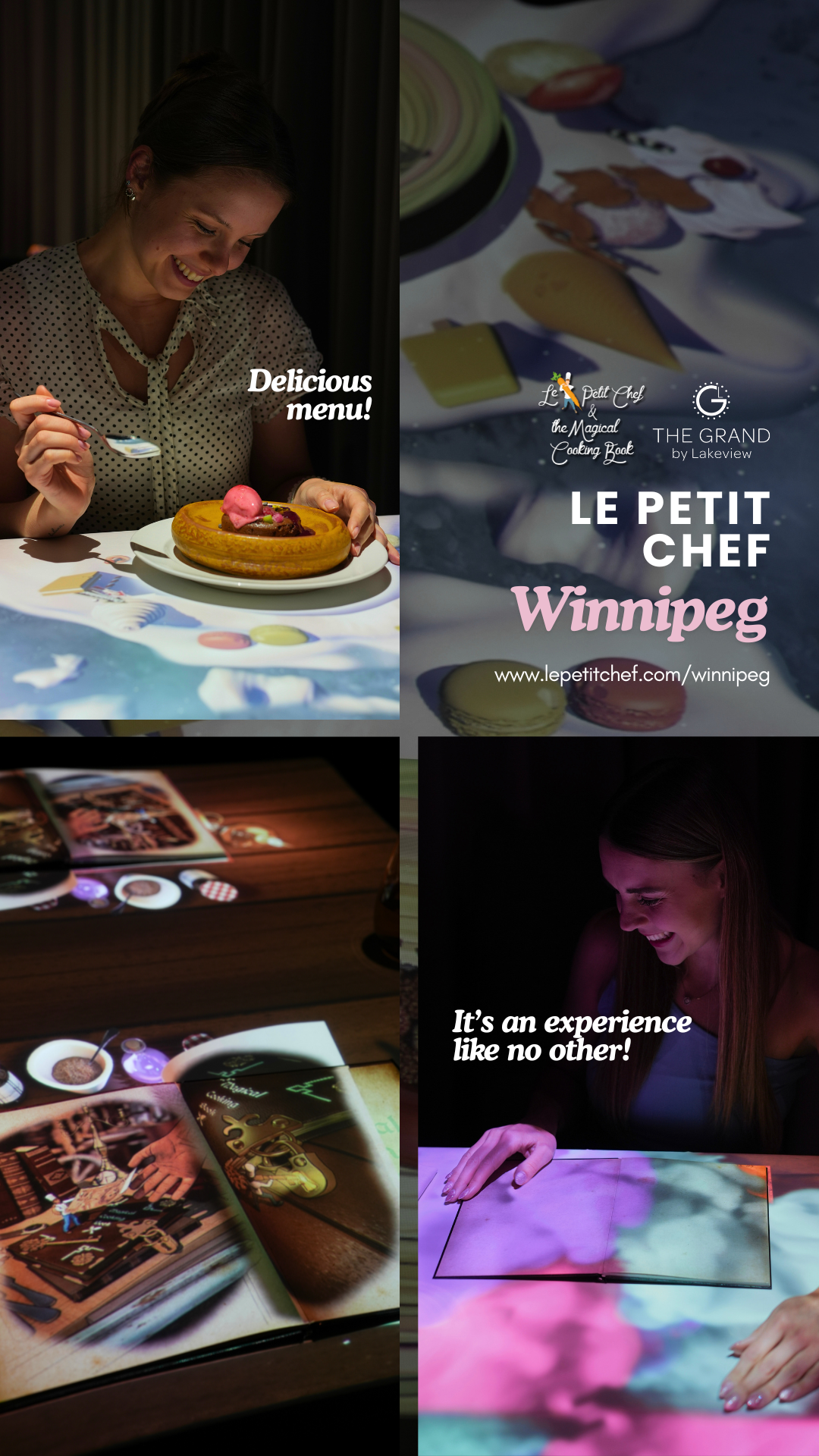 Le Petit Chef Facebook ad