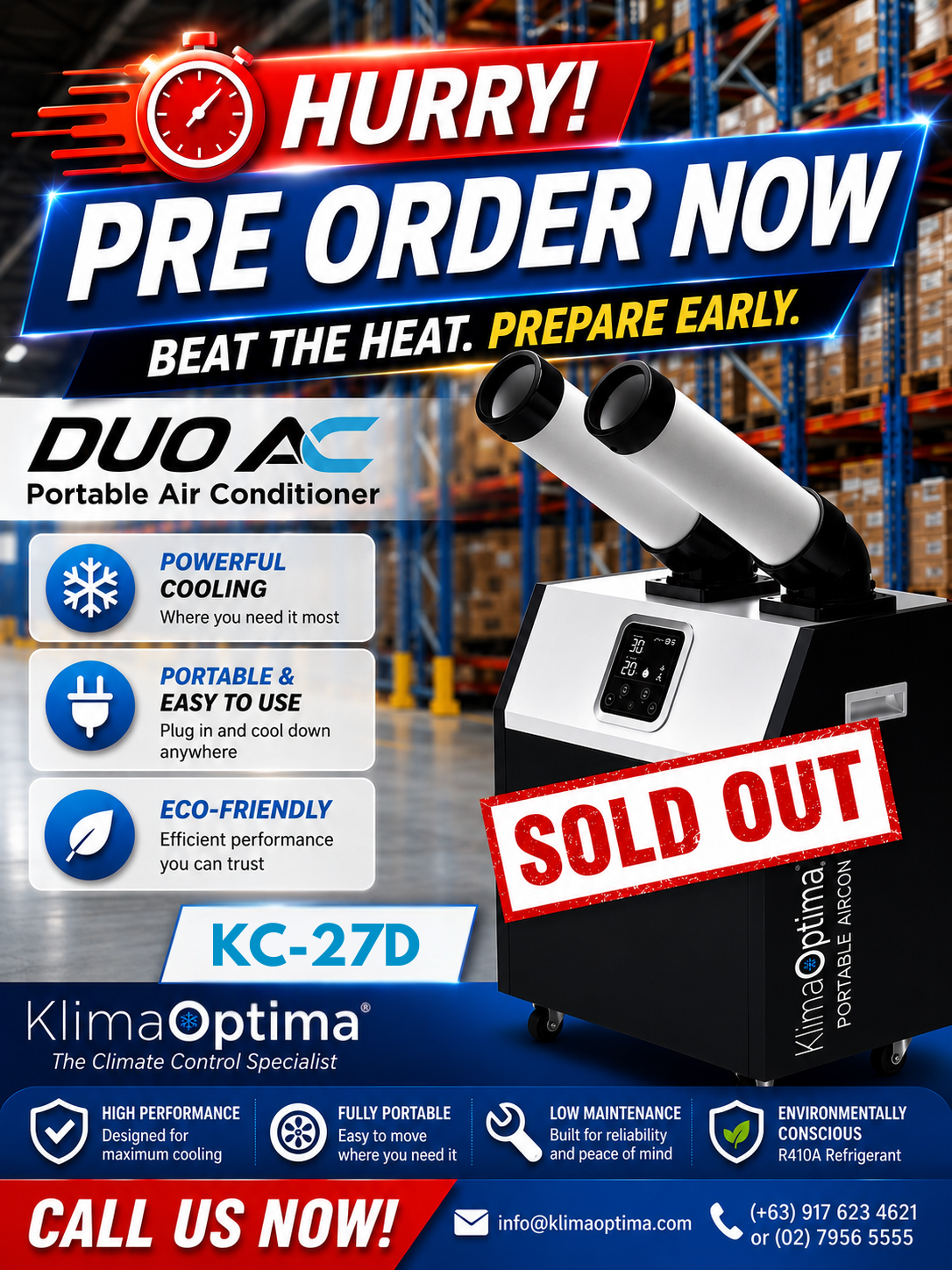 Klima Optima Facebook ad
