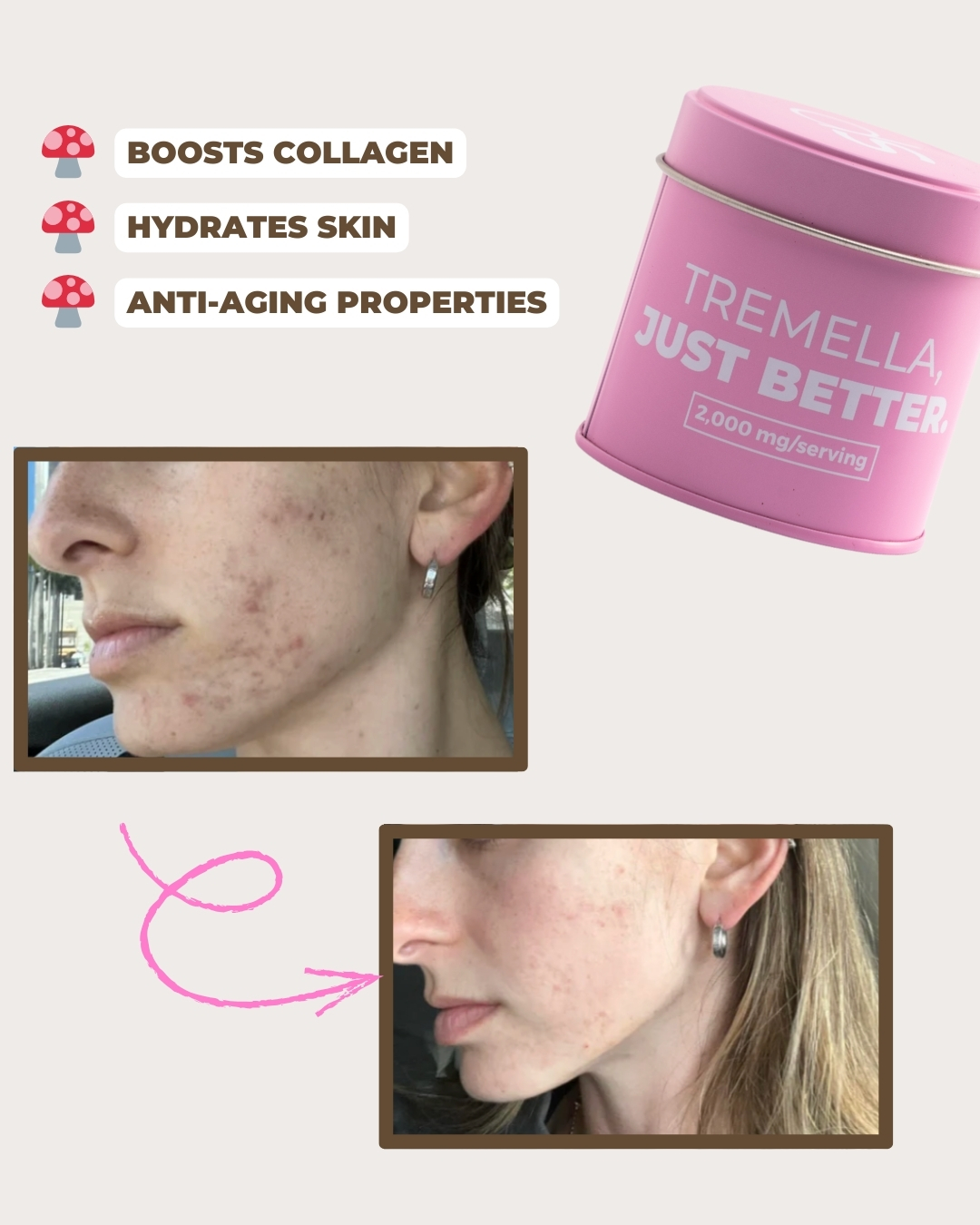 Super powders Facebook ad