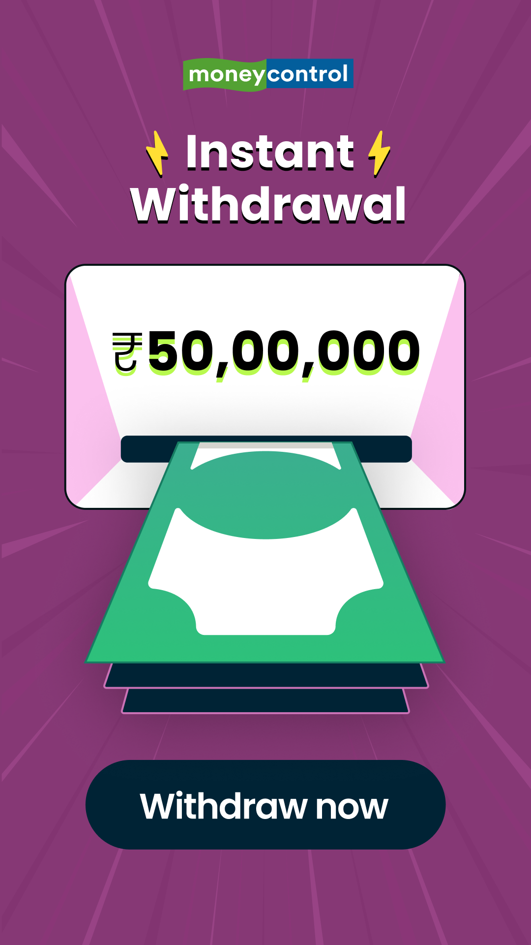 Instant Loans by Moneycontrol Facebook ad