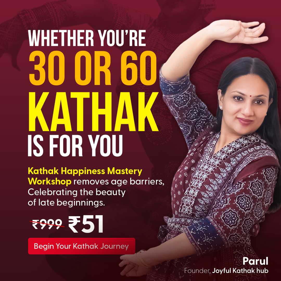 Kathak with Parul : Learn Kathak Online Facebook ad