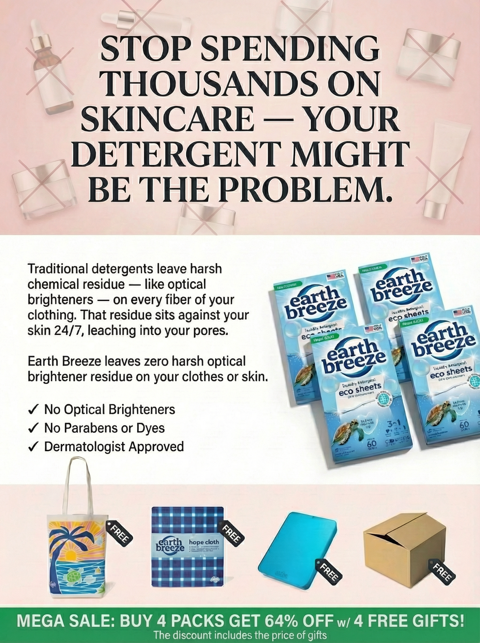 Earth Breeze Facebook ad