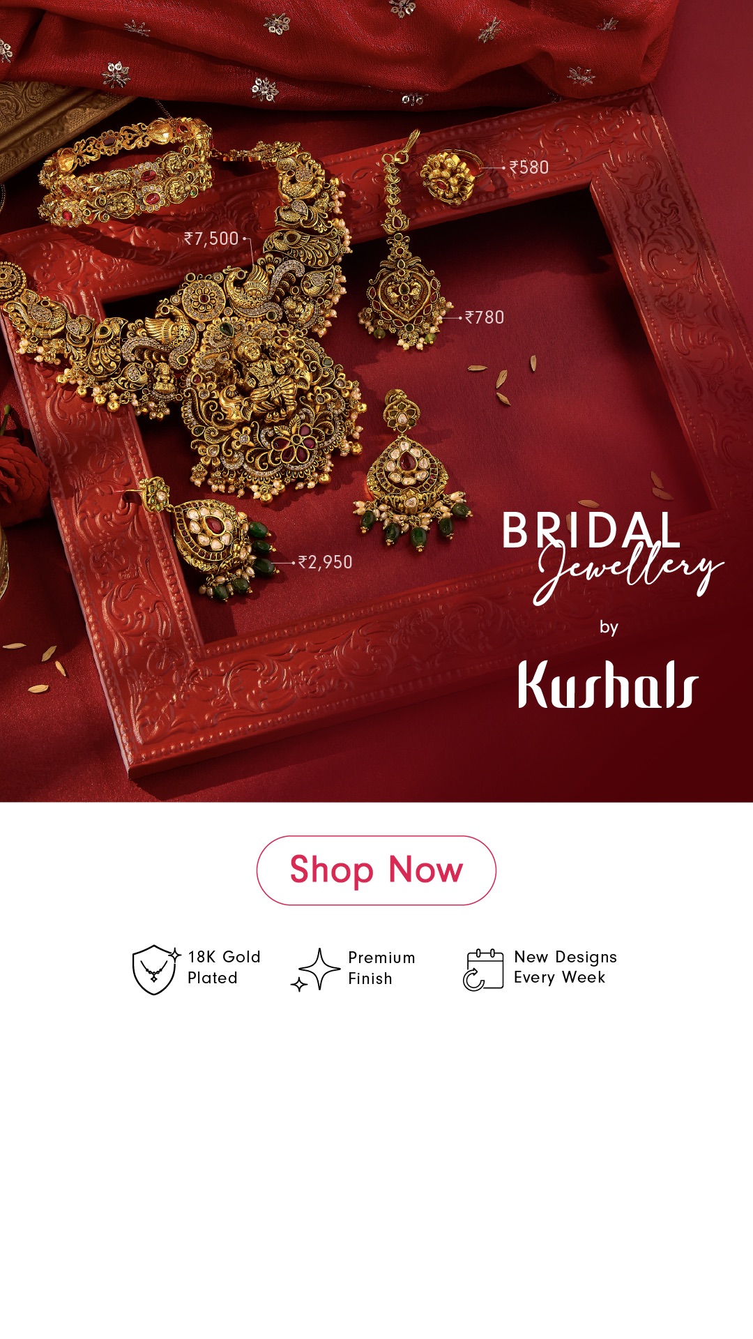 Kushals Fashion Jewellery Facebook ad