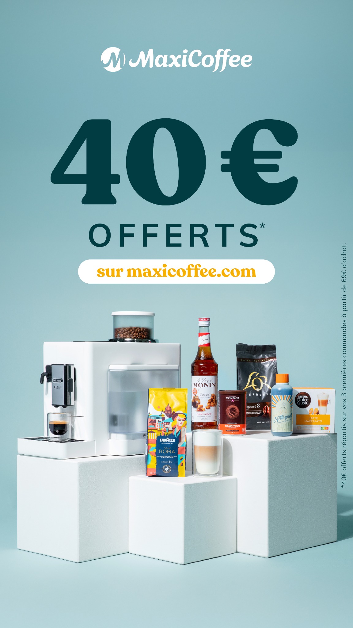 MaxiCoffee Facebook ad