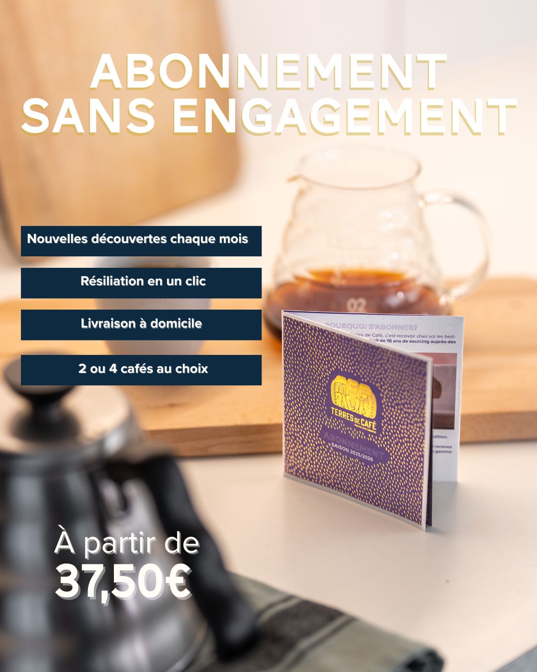 Terres de café Facebook ad