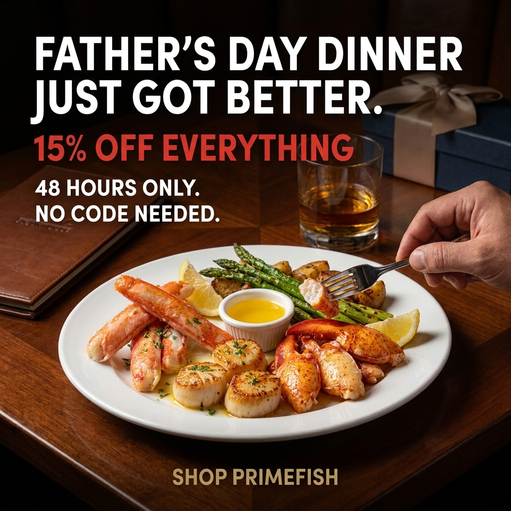 PrimeFish Seafood Co. Facebook ad