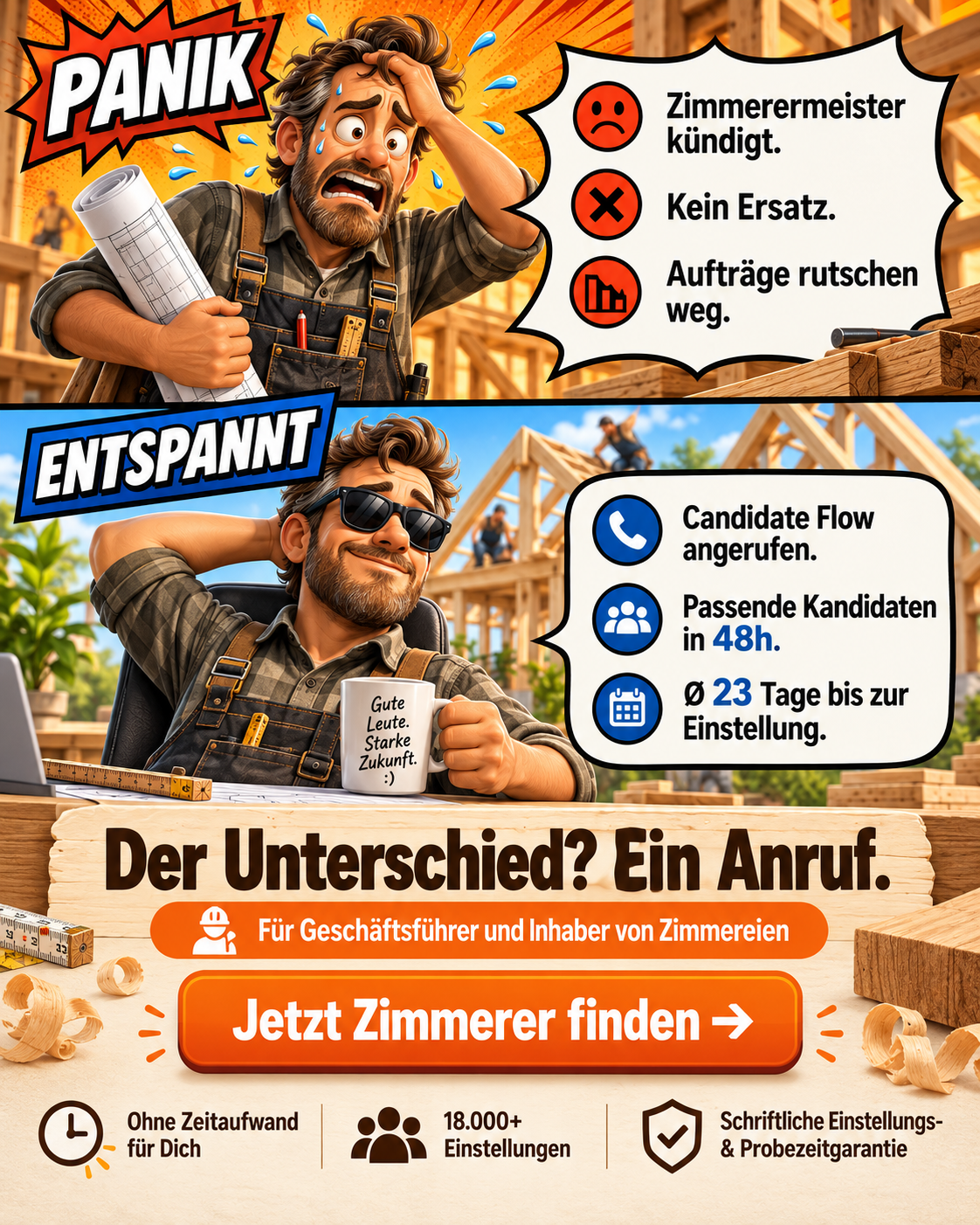 Candidate Flow GmbH - Recruiting Partner für den Mittelstand Facebook ad
