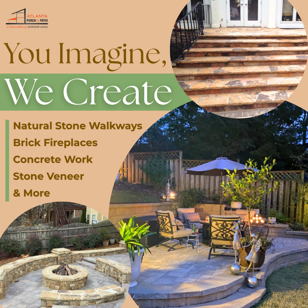 Atlanta Porch & Patio Facebook ad: Top Pavers Installation in ATL