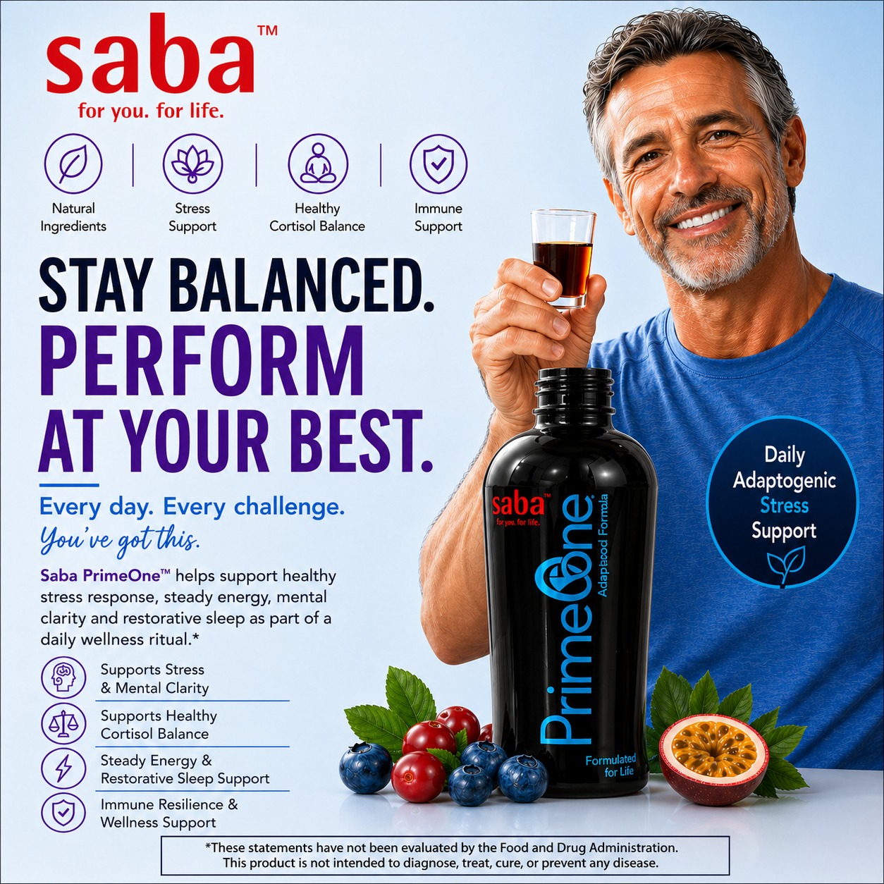 Saba Facebook ad