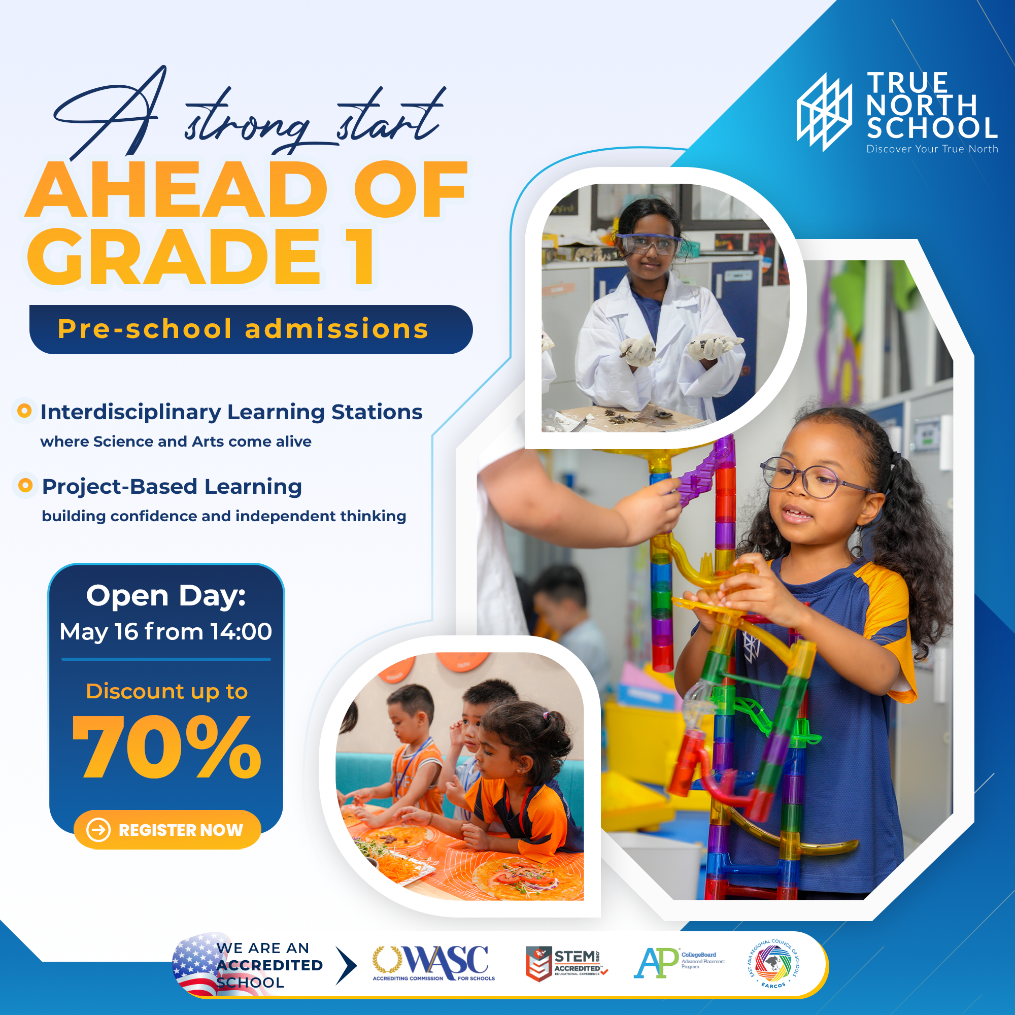 True North International School Facebook ad