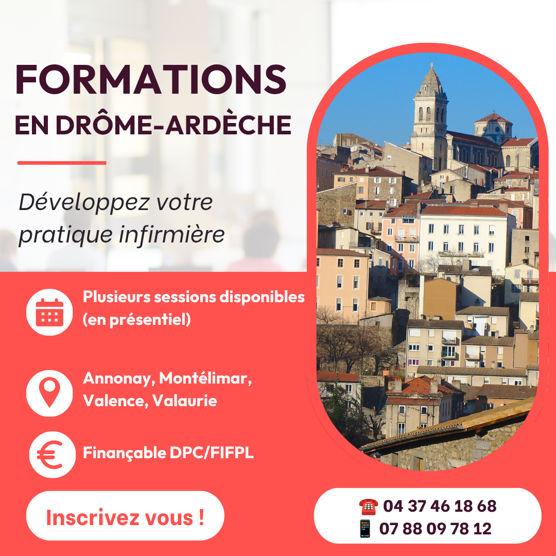 Pôle Formation Santé - Infirmiers Facebook ad: Formations IDEL en Drôme-Ardèche