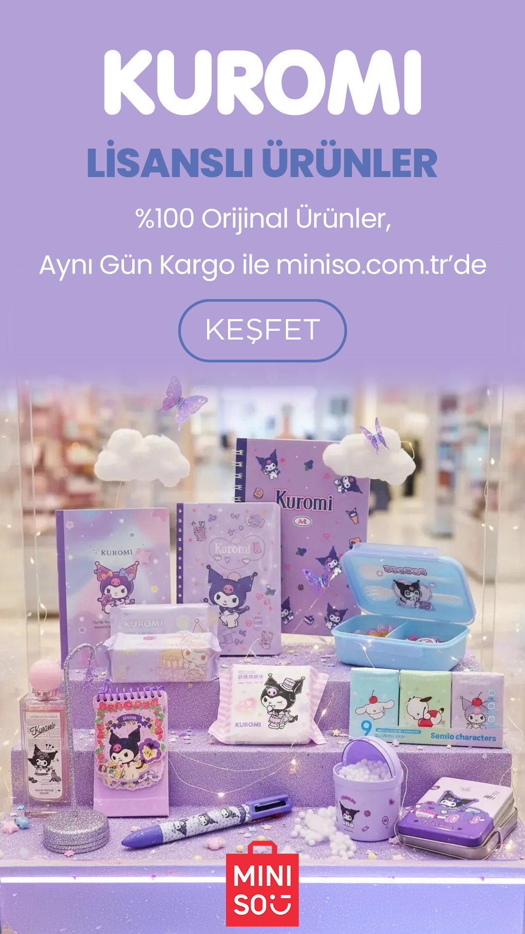 Miniso Turkey Facebook ad
