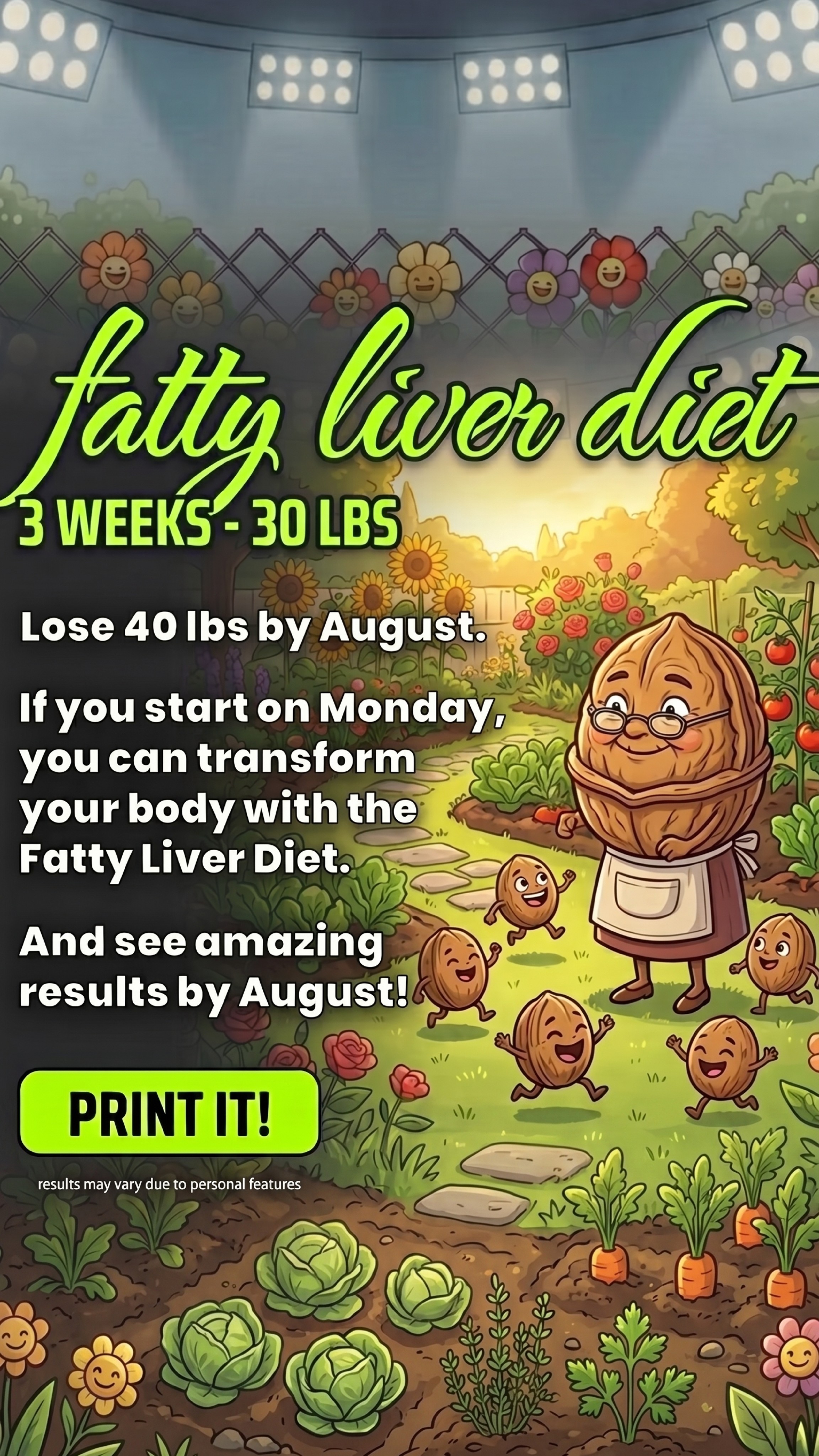 28 - Day Fatty Liver Detox Challenge Facebook ad