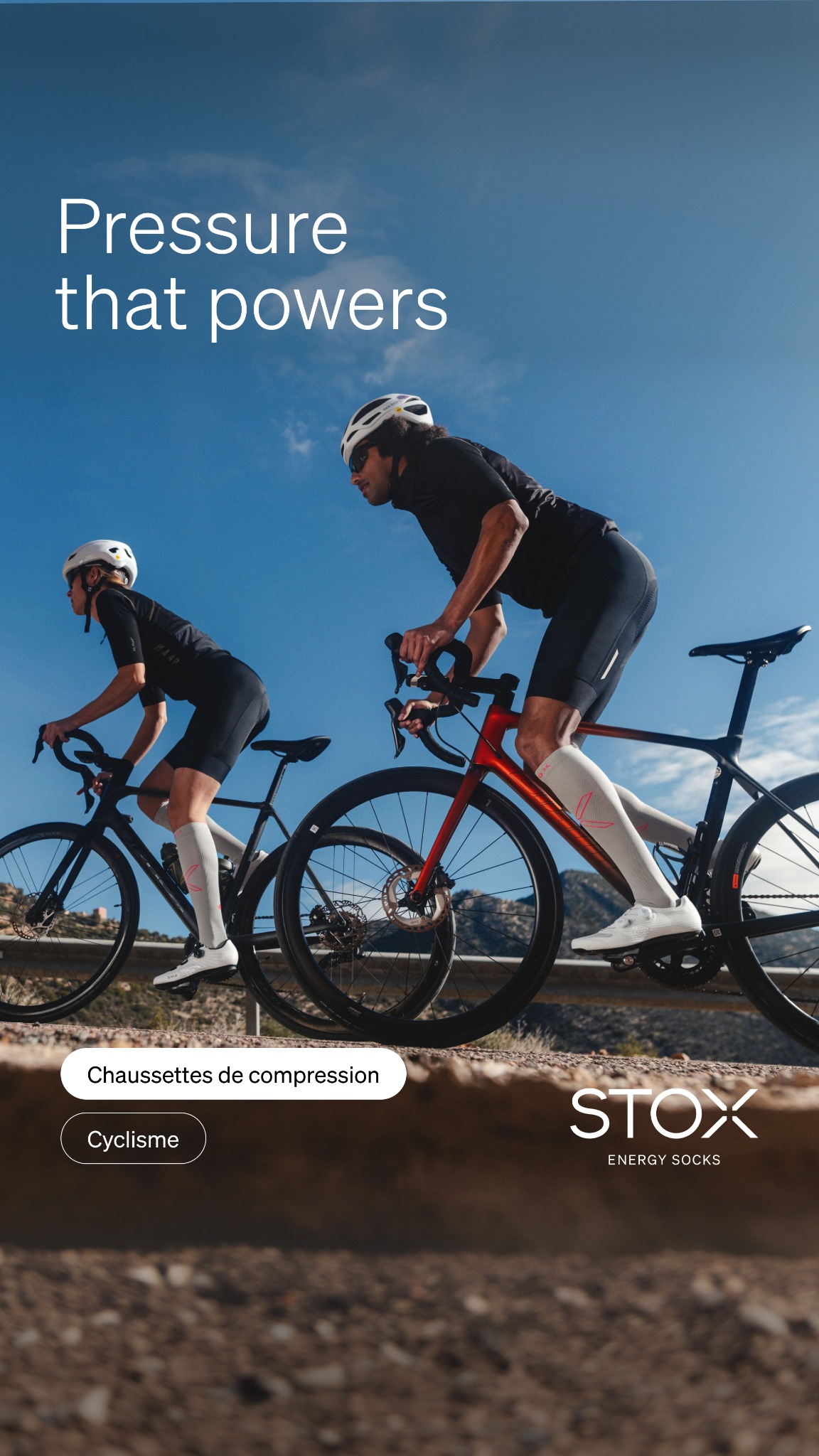 STOX Energy Socks Facebook ad