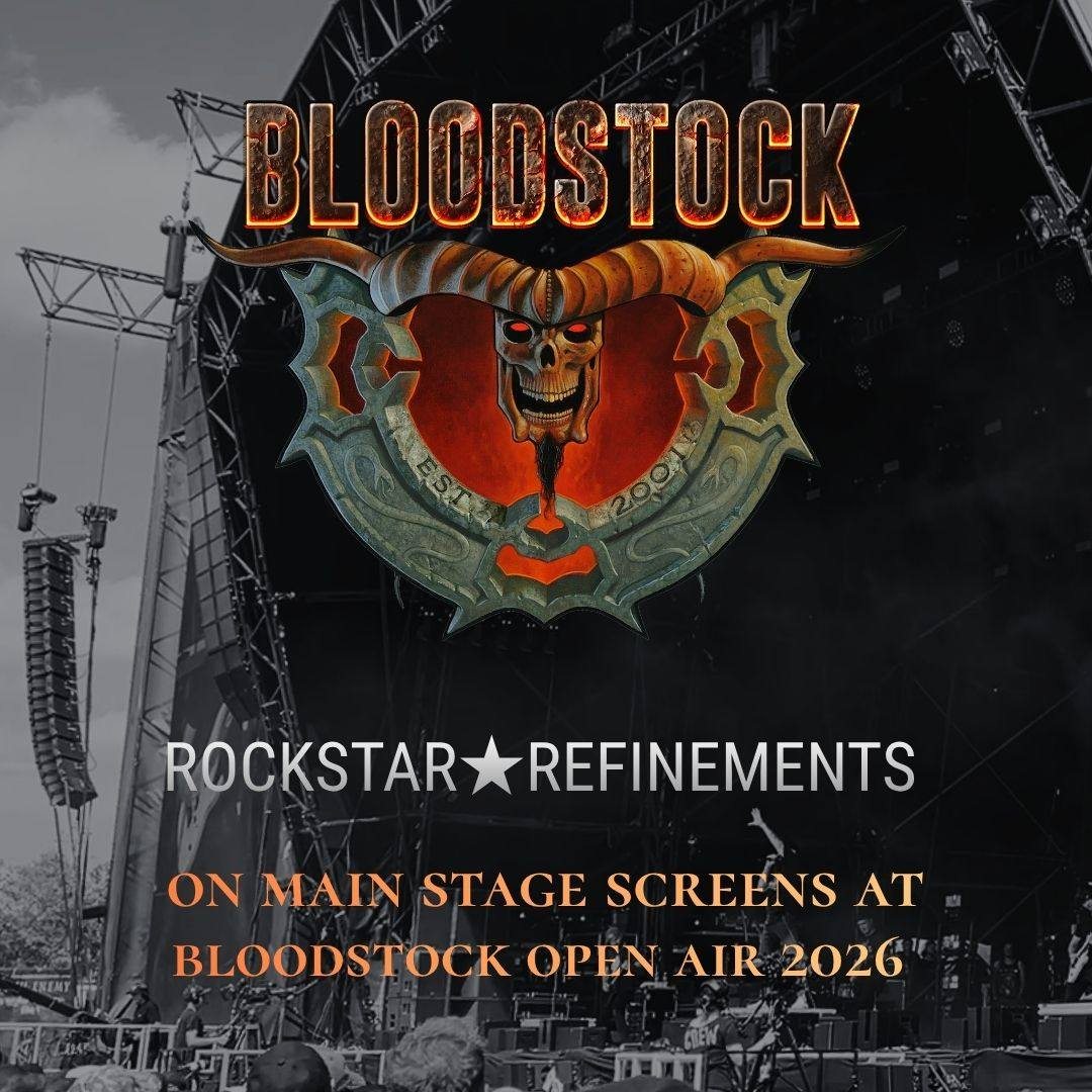 ROCKSTAR REFINEMENTS Facebook ad: BLOODSTOCK OPEN AIR 2026