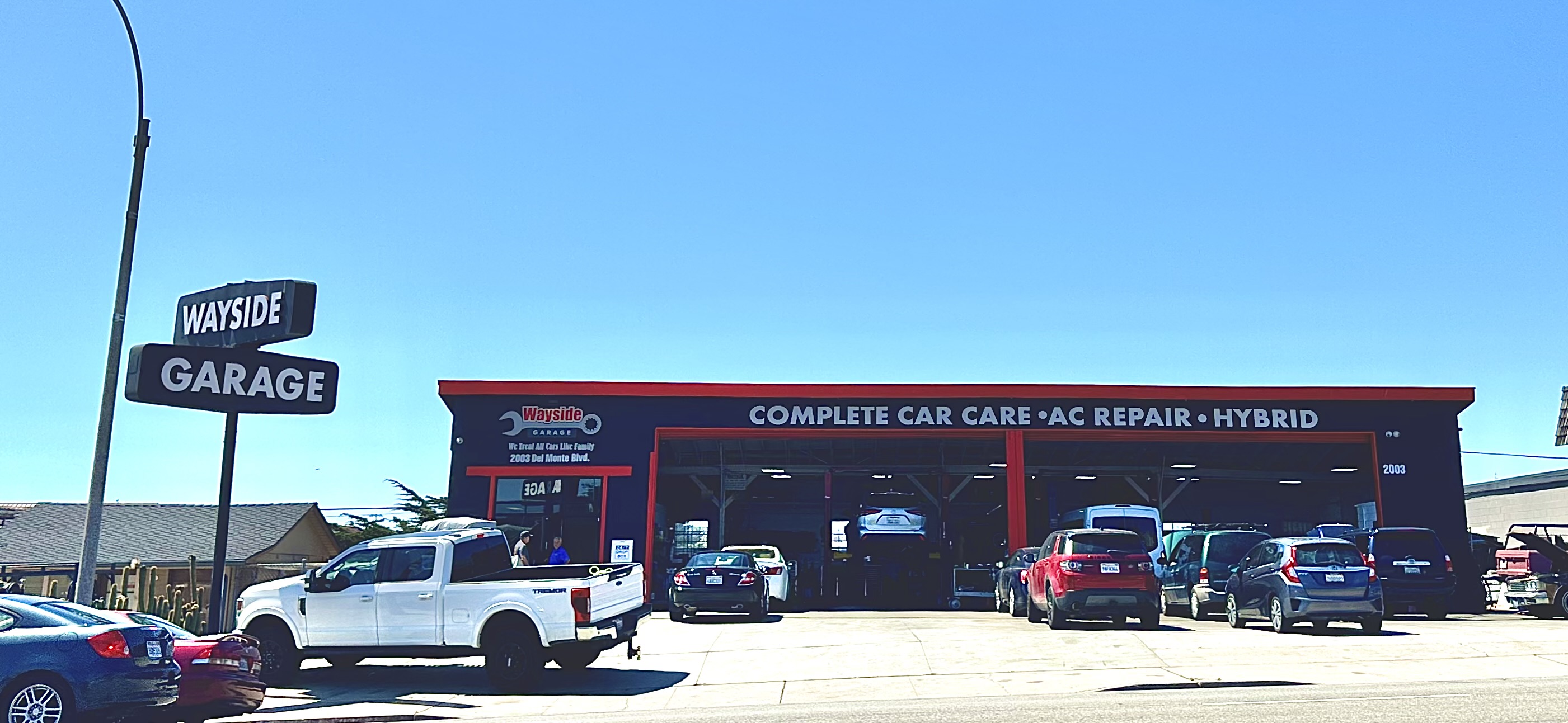 Wayside Garage Facebook ad: Wayside Garage Seaside CA
