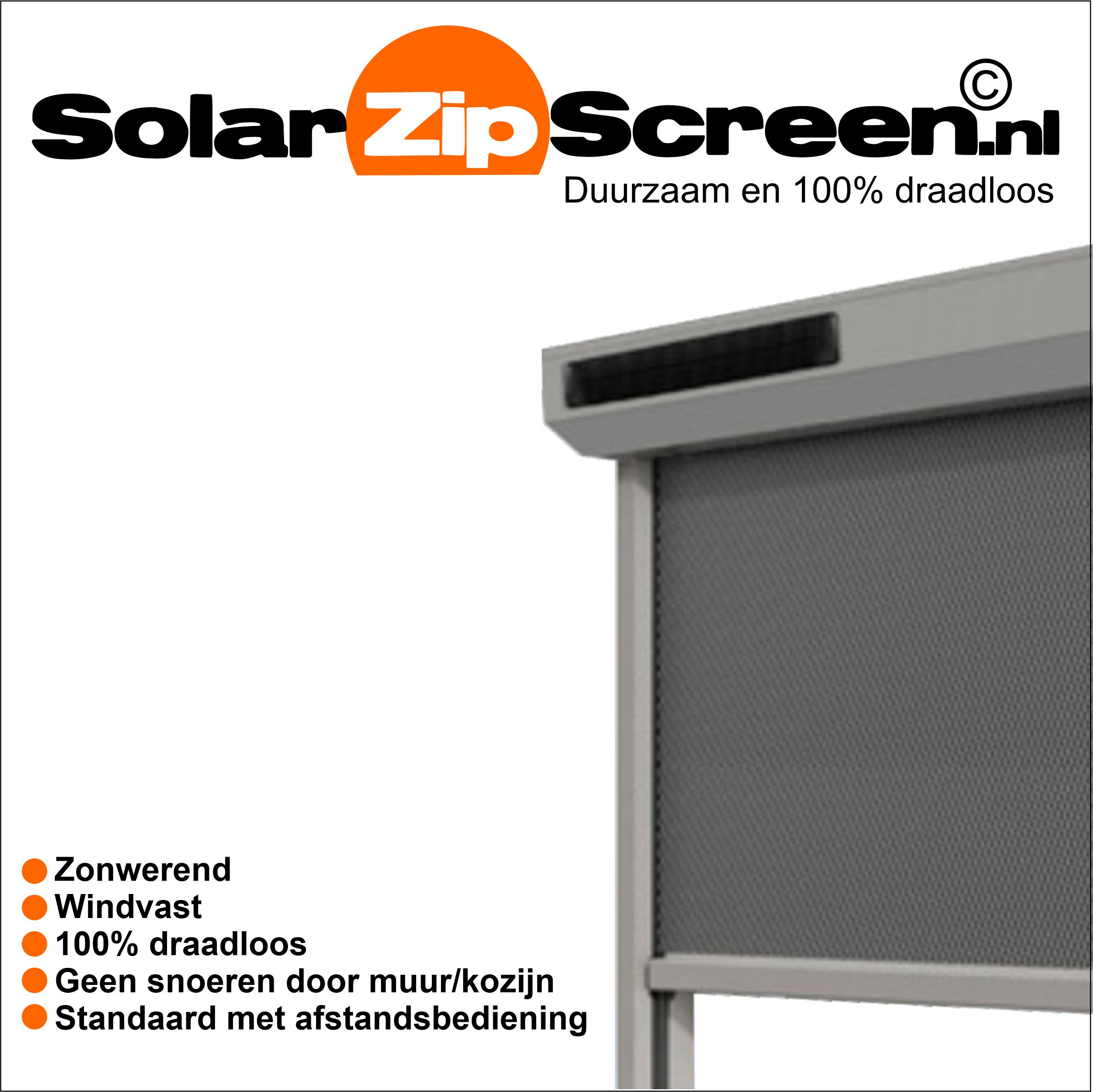 Jokazon Zonwering en Rolluiken Facebook ad: Zonwering met de nieuwste technologie op zonne-energie!