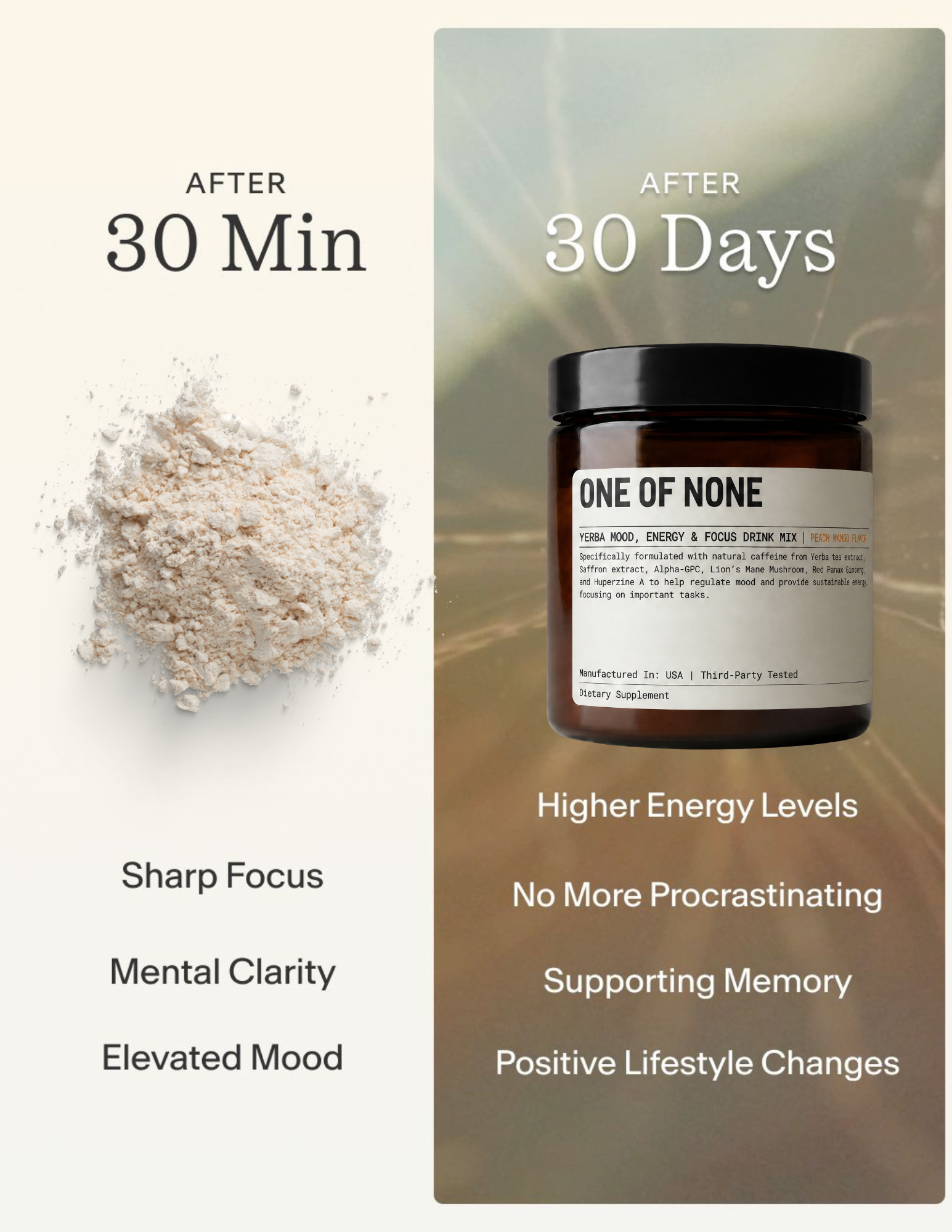 One Of None  Facebook ad