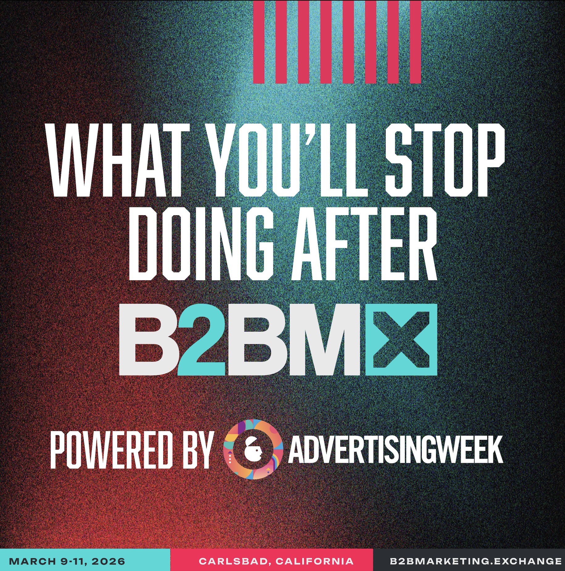 B2B Marketing Exchange Facebook ad: The real ROI isn’t how many new ideas…