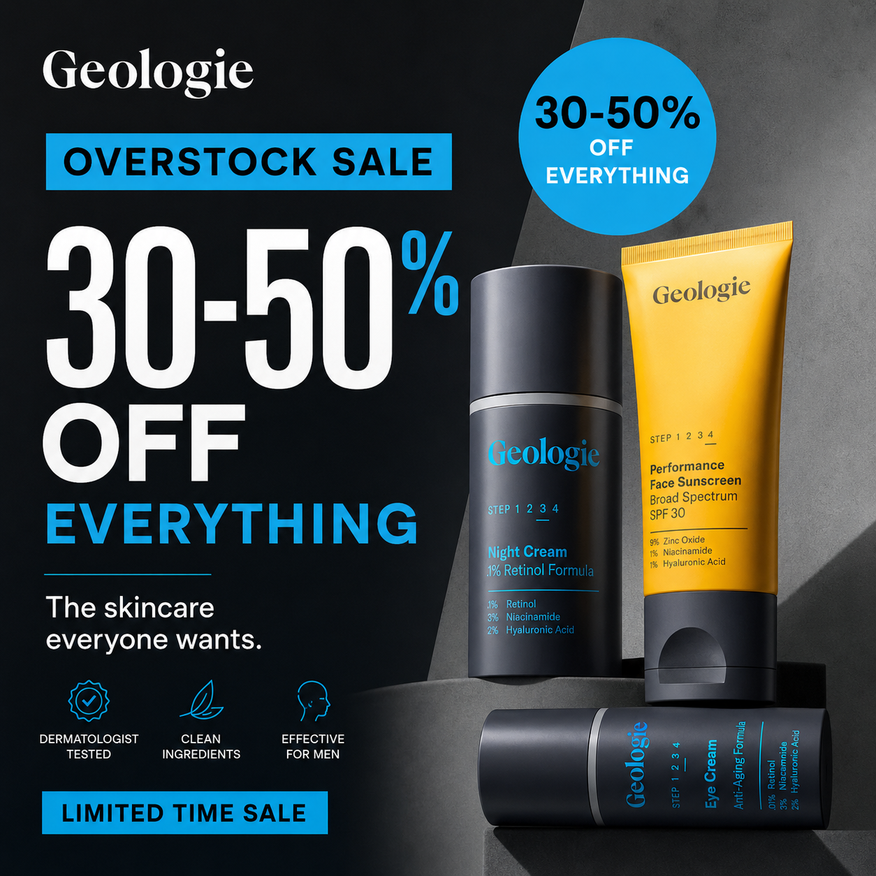 Geologie Facebook ad