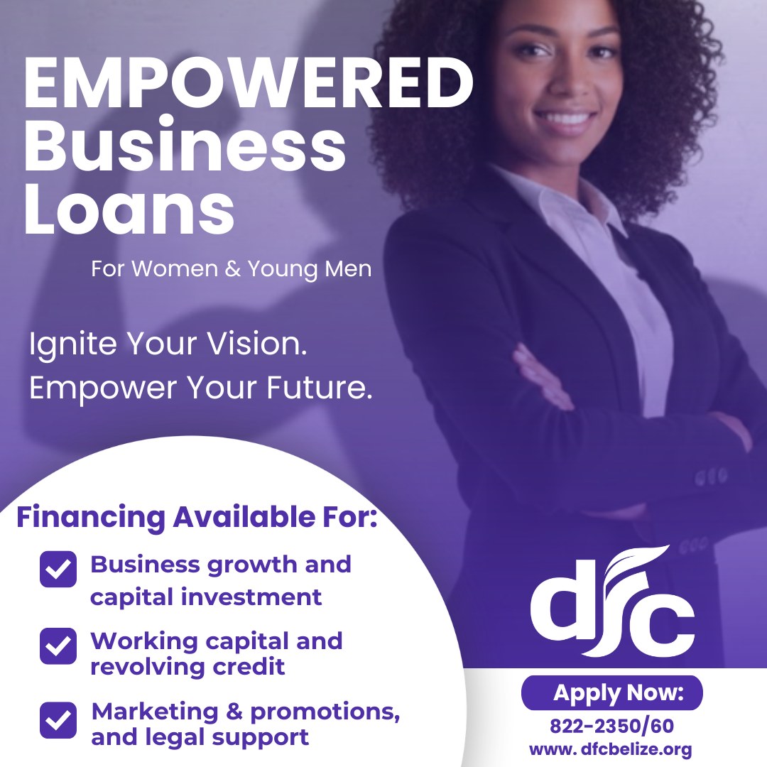 Development Finance Corporation Facebook ad: ‘EMPOWERED’ Business Loans for Women and Young Men, DFC