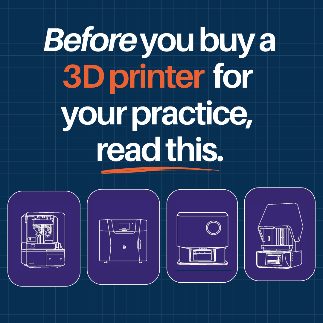 Henry Schein Dental Facebook ad: Dentist: 3D Printing? Start Here.