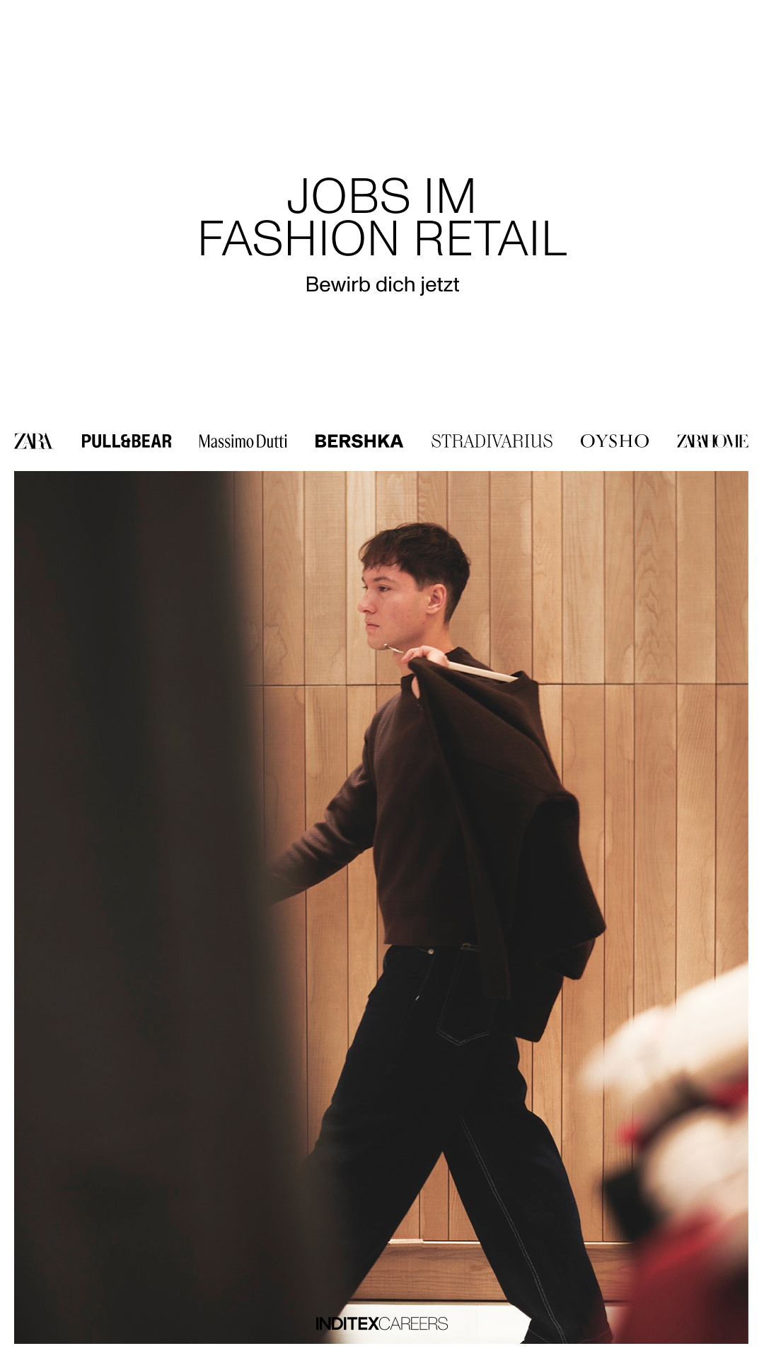 Inditex Careers Facebook ad