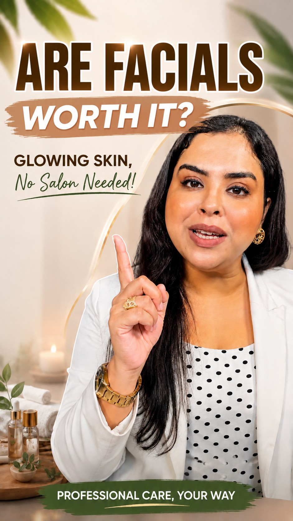TanyaSayss Facebook ad: Your facial should be chosen based on your…