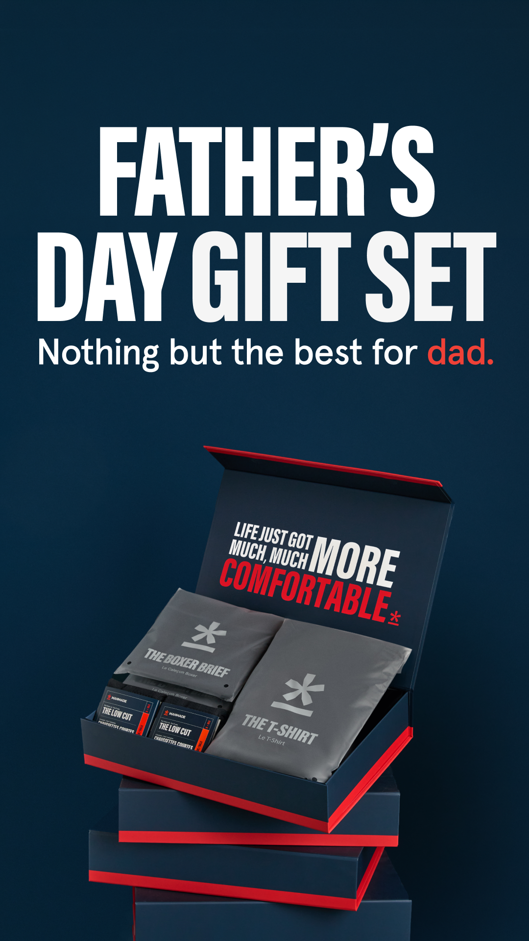 Manmade Facebook ad