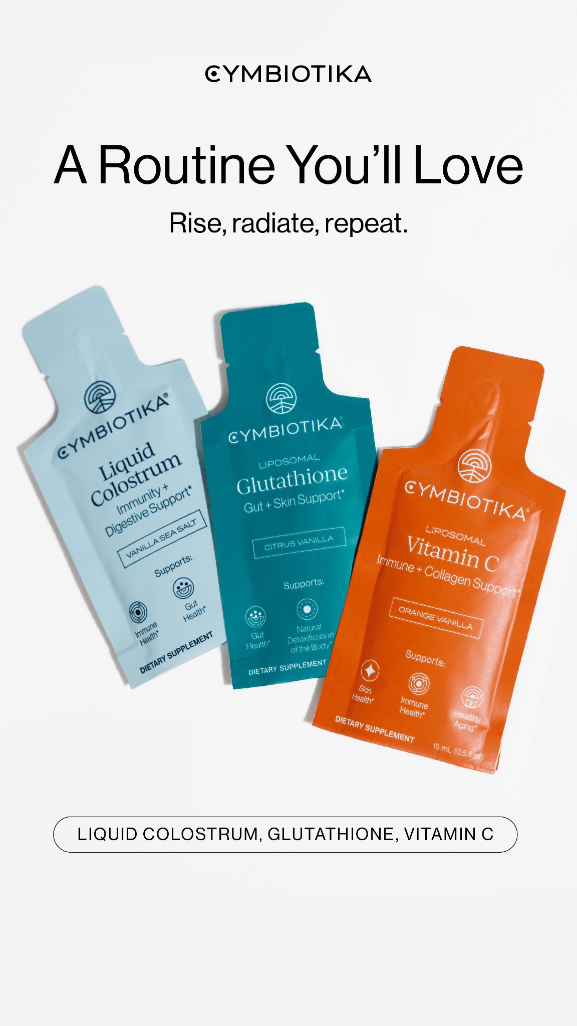 Cymbiotika Facebook ad
