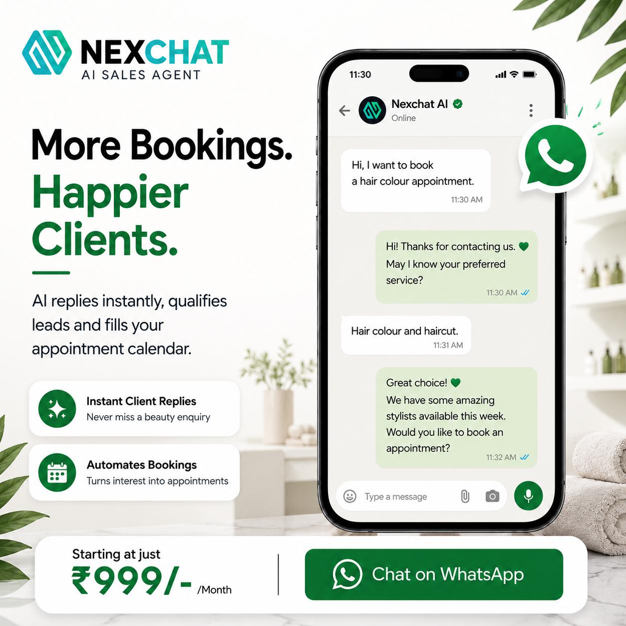 Thenexchat Facebook ad