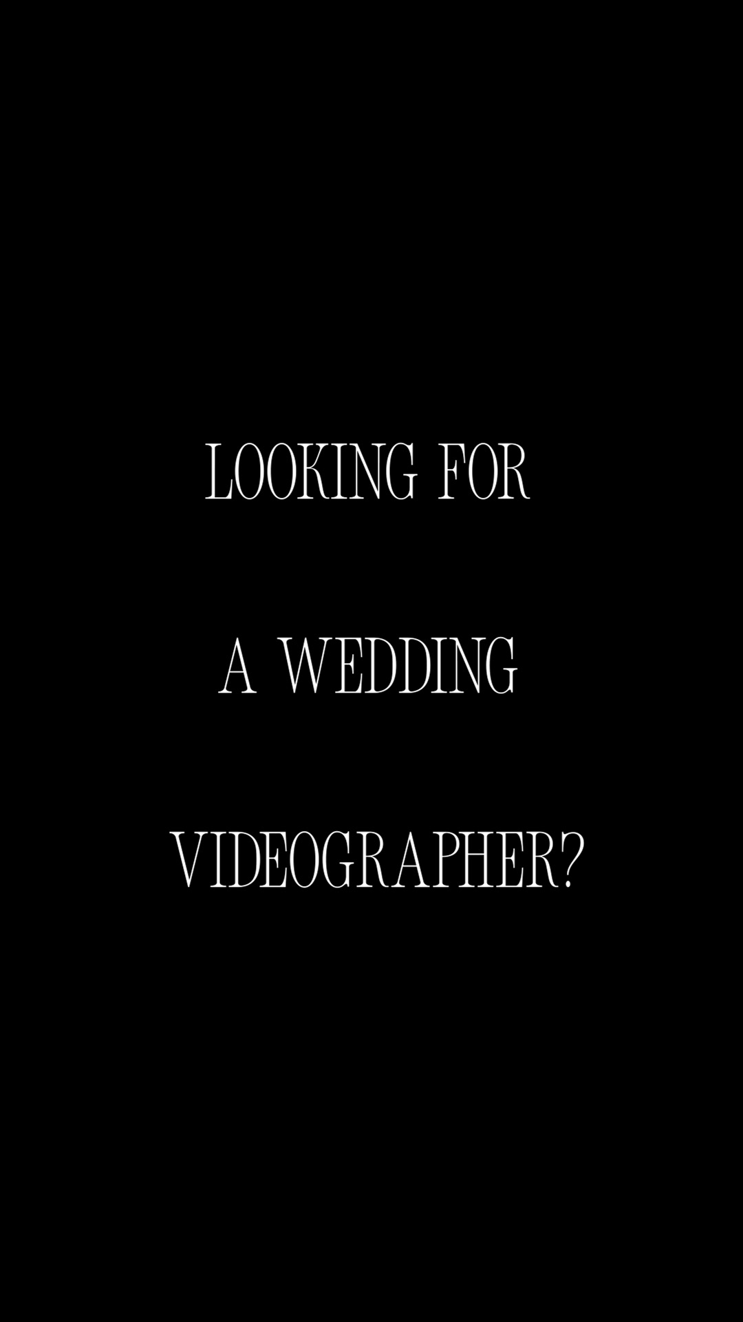 EP Films Facebook ad: Secure Your Wedding Film Before Your Date’s Gone.