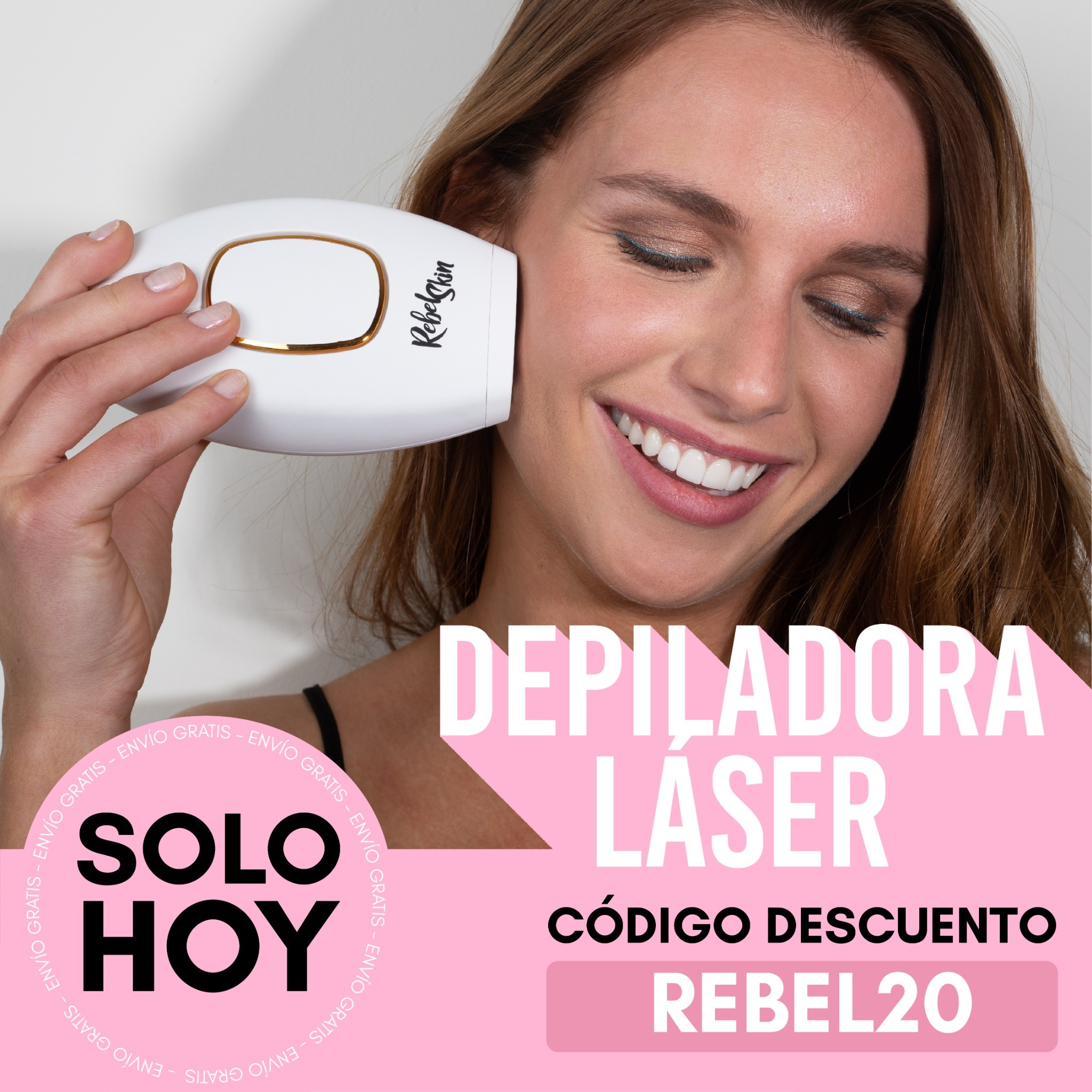 Rebel Colombia Facebook ad: 30% OFF Y ENVÍO GRATIS