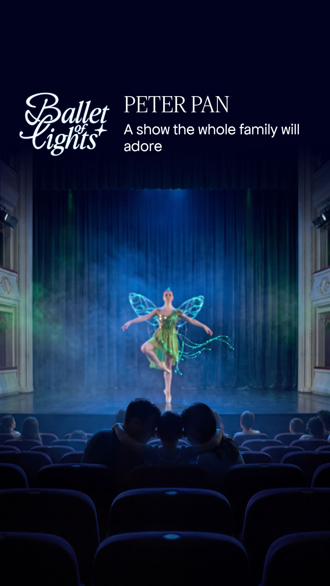 Ballet of Lights Facebook ad