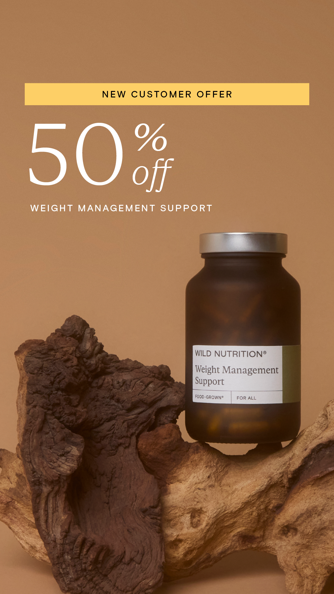 Wild Nutrition Facebook ad