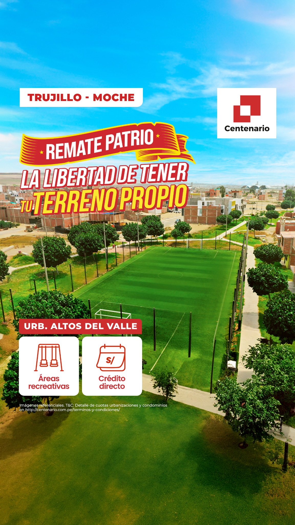 Centenario Urbanizaciones Facebook ad