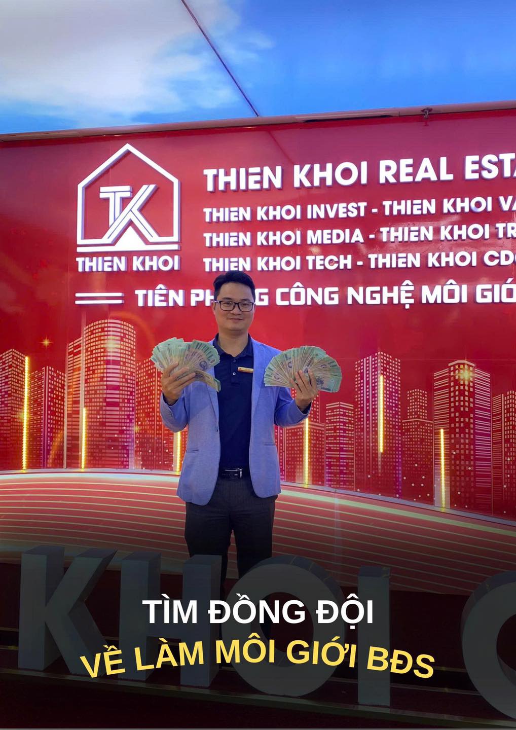 Bất động sản Thiên Khôi Hà Nội Facebook ad: CHỐT 1 CĂN, NHẬN NGAY 100TR+