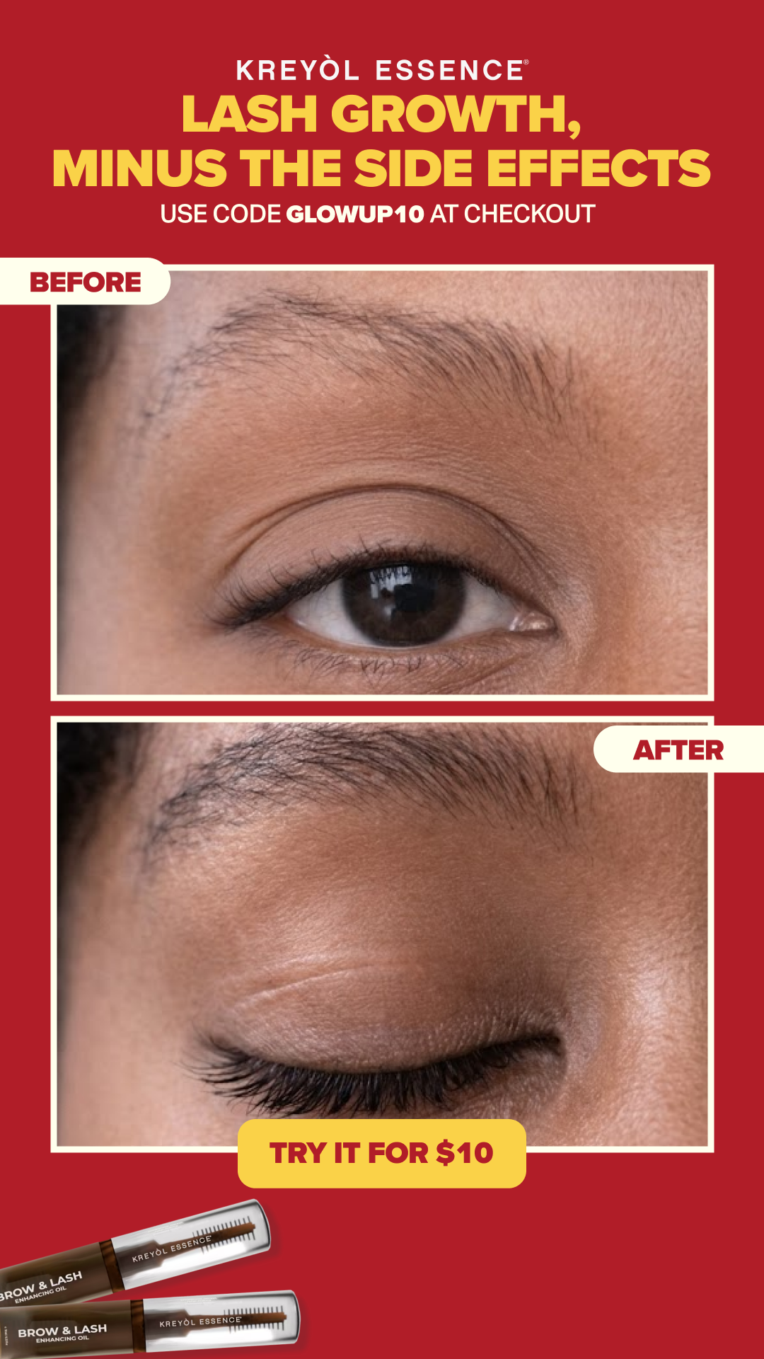 Kreyol Essence Facebook ad from Mar 30, 2026