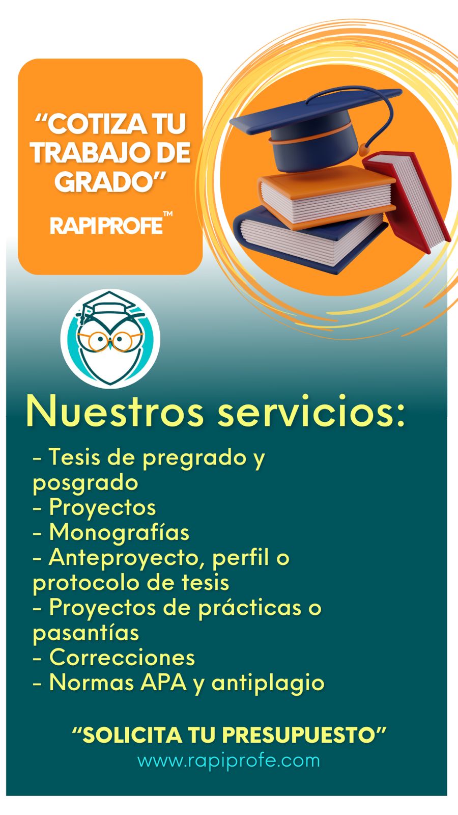 Rapiprofe Facebook ad