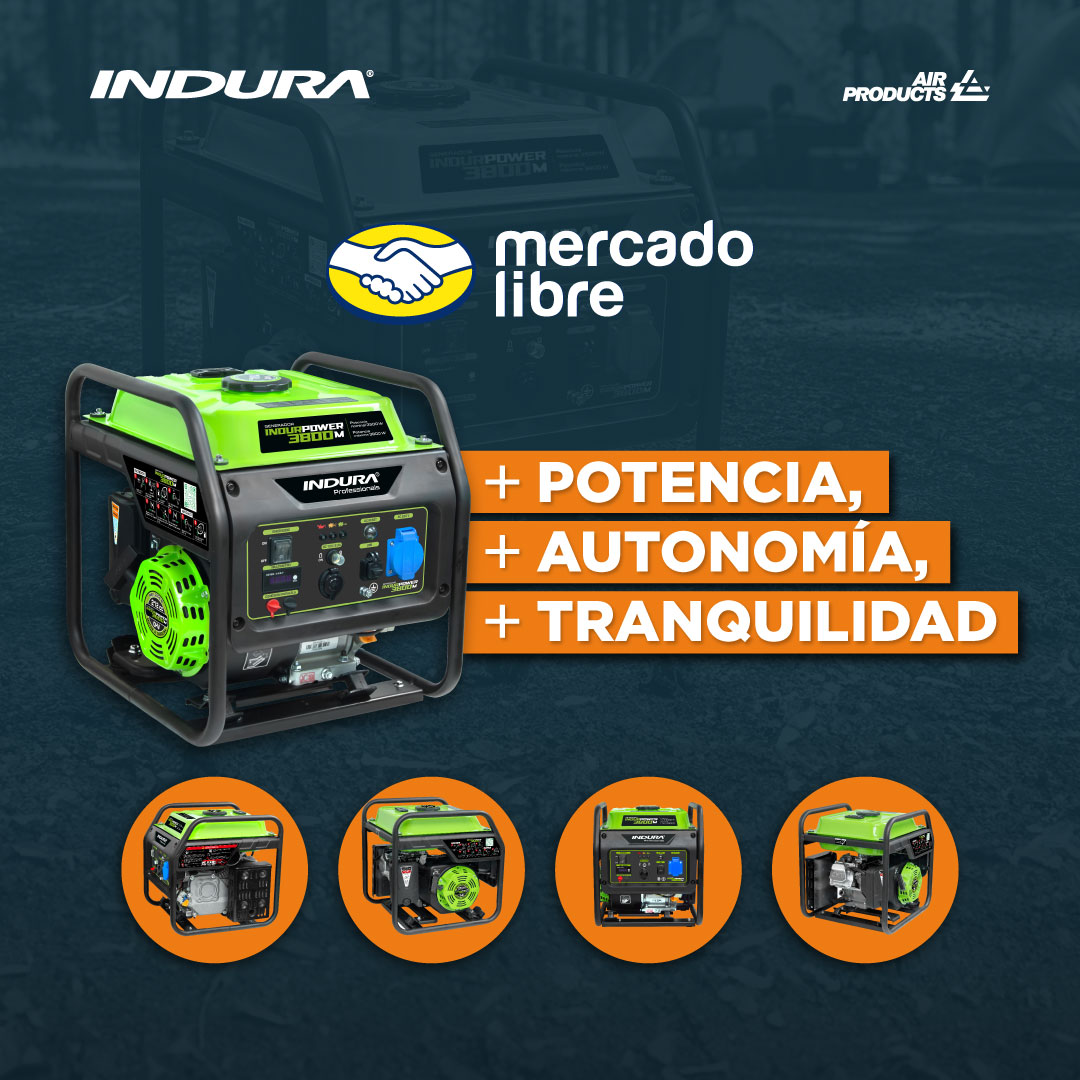Indura Chile Facebook ad: IndurPower, disponible en mercadolibre.cl 