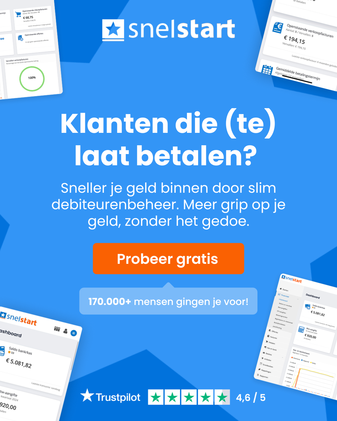 SnelStart Facebook ad
