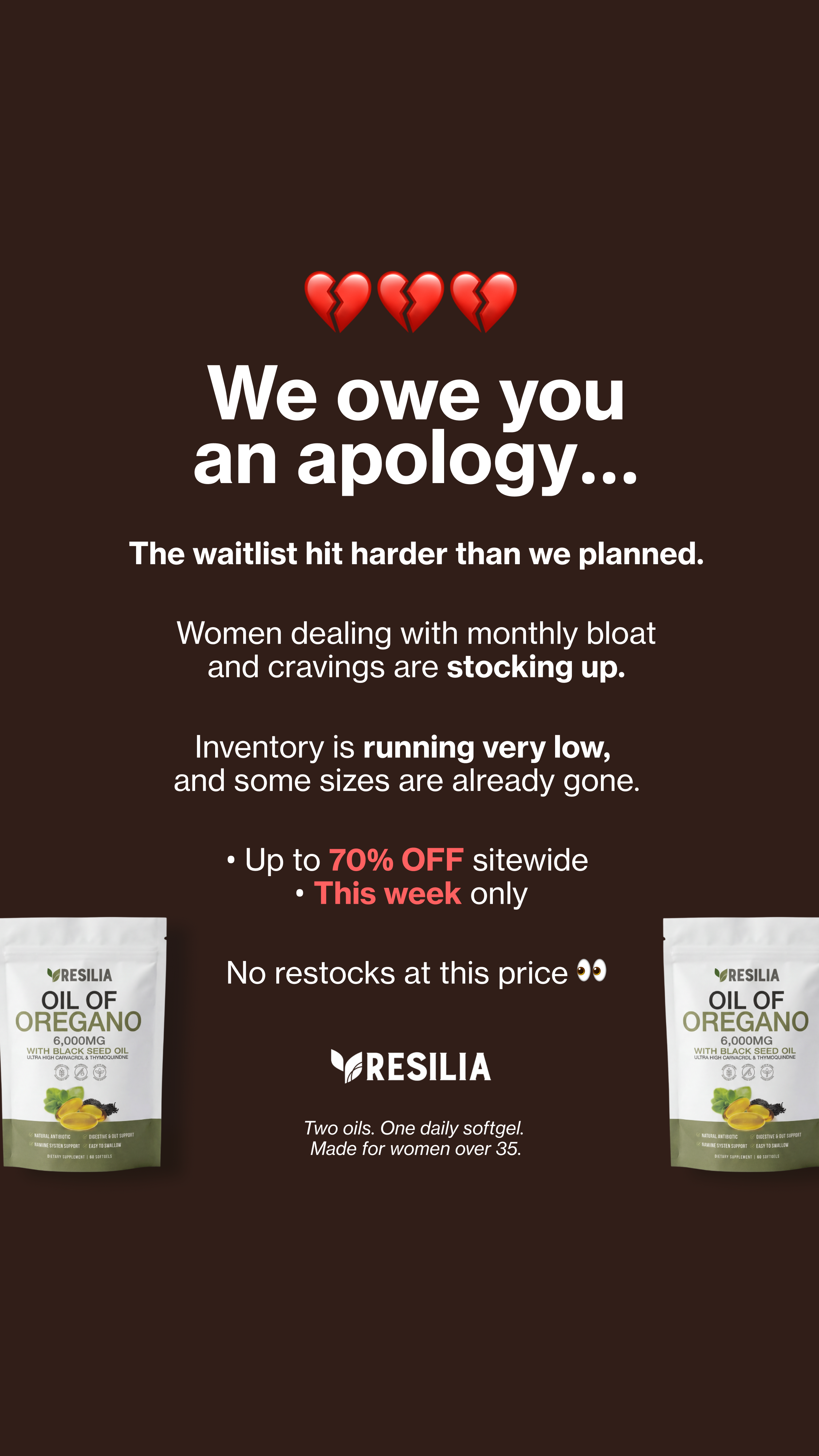 After 40 Wellness Facebook ad