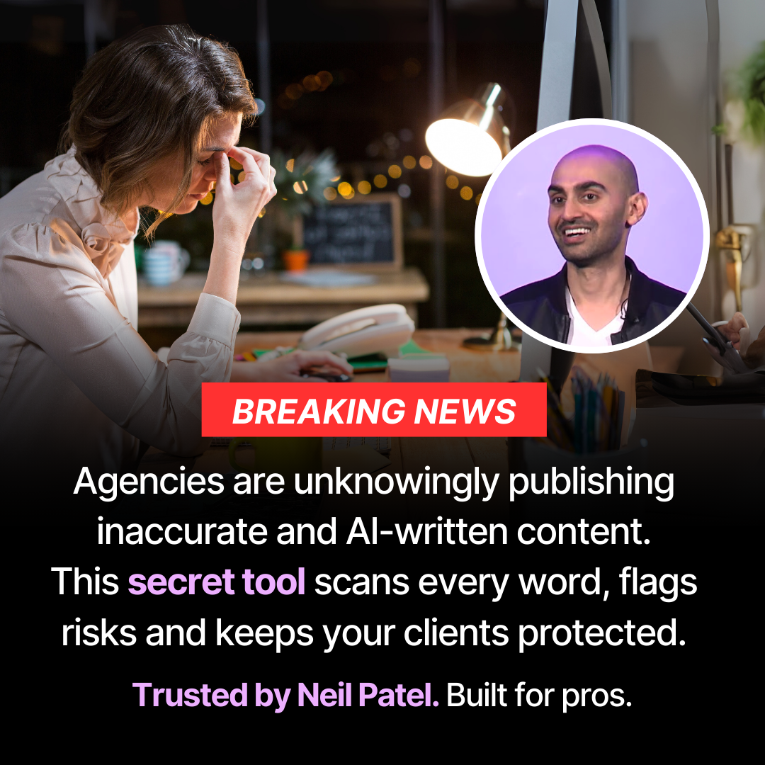 Originality.AI - AI Detection and Plagiarism Checking Facebook ad