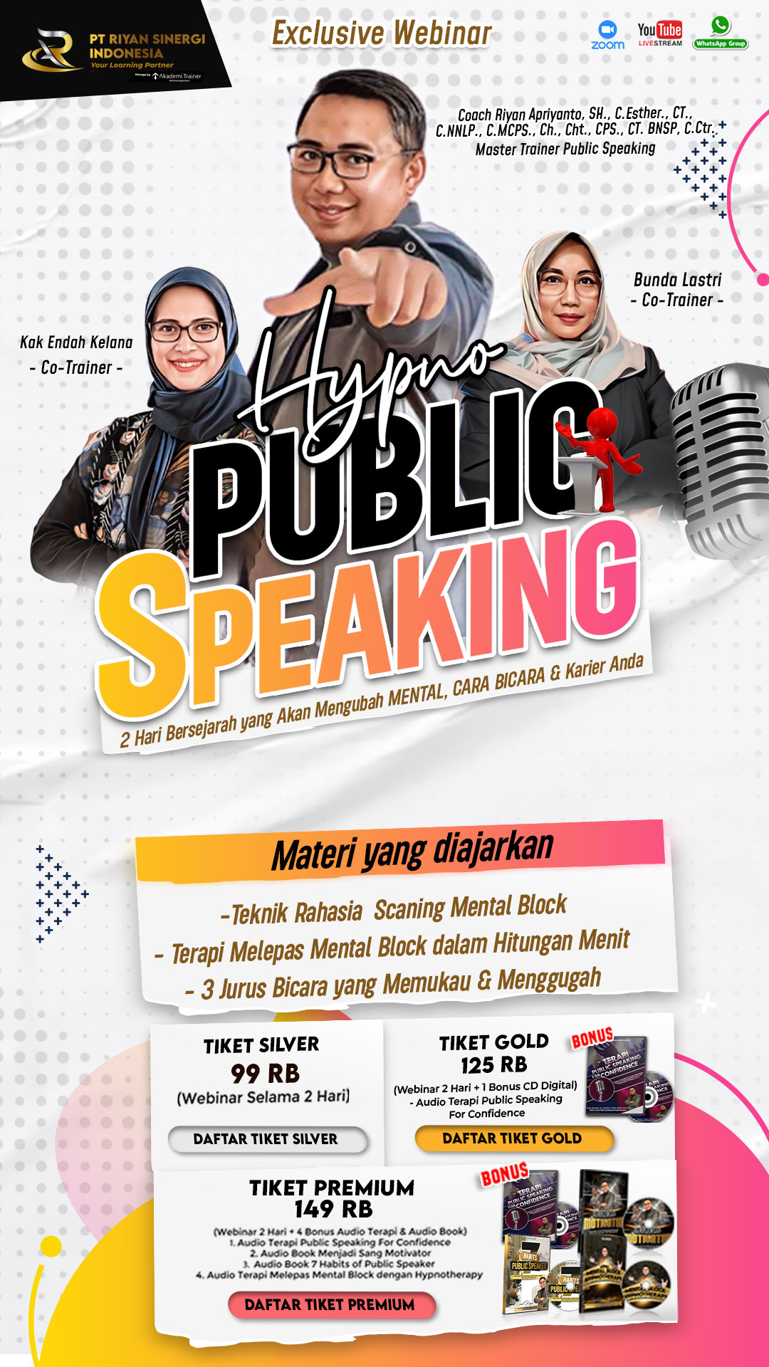 Riyan Apriyanto Pelatih Public Speaking Facebook ad