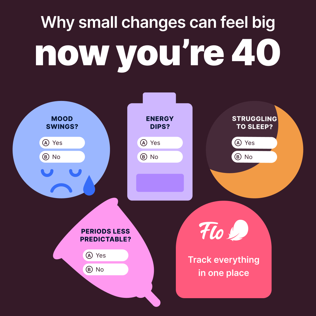 Flo App Facebook ad