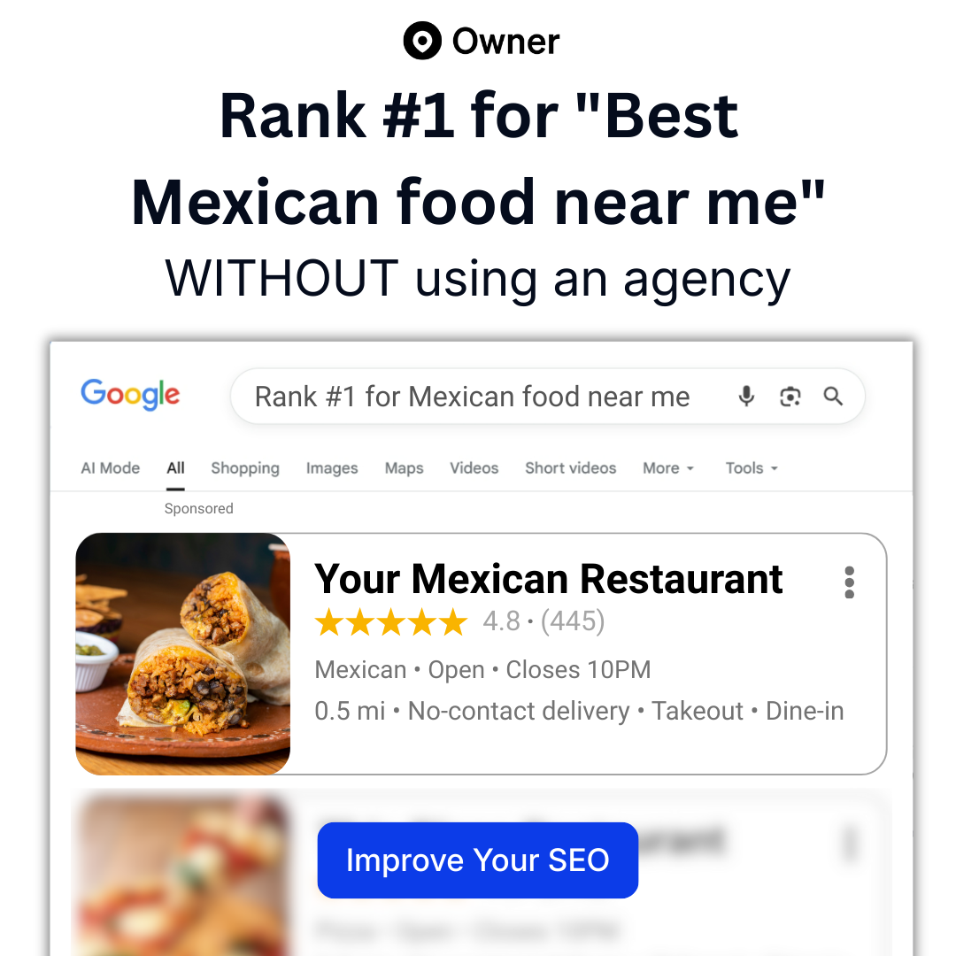Owner.com Facebook ad