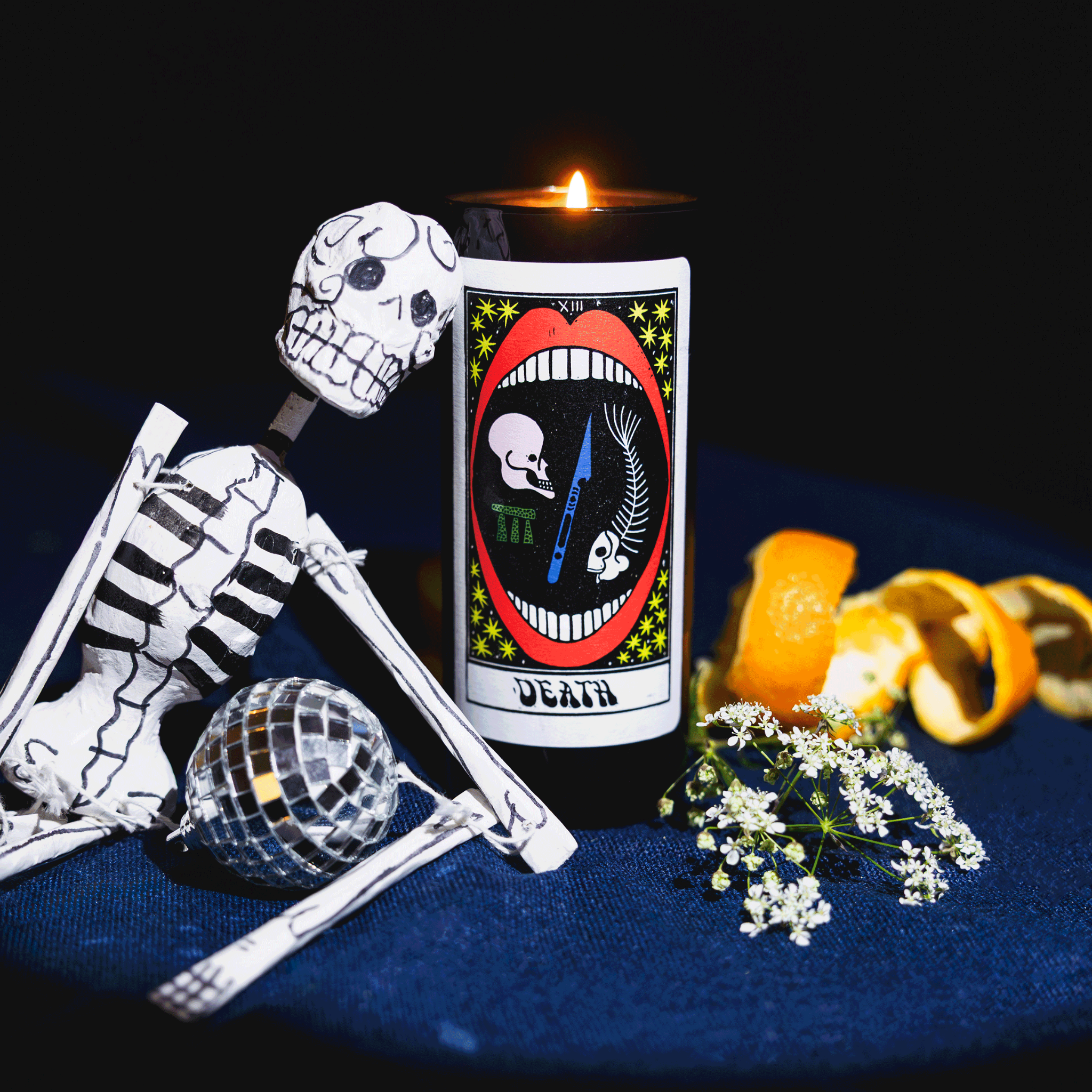 54Celsius Facebook ad: Our Tarot Candles unite three essentials of an…
