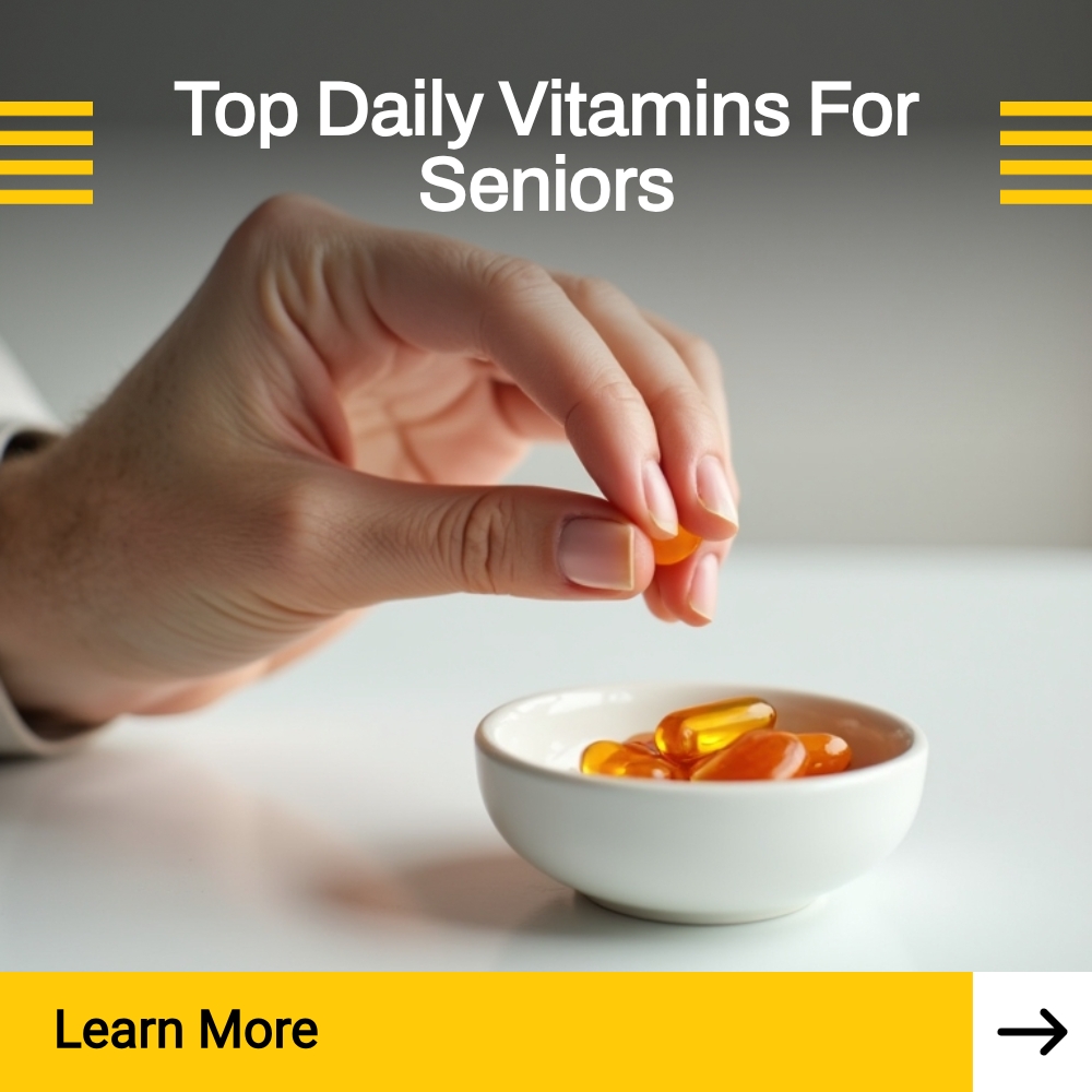 Life - Simplified Facebook ad: Top Daily Vitamins For Seniors.