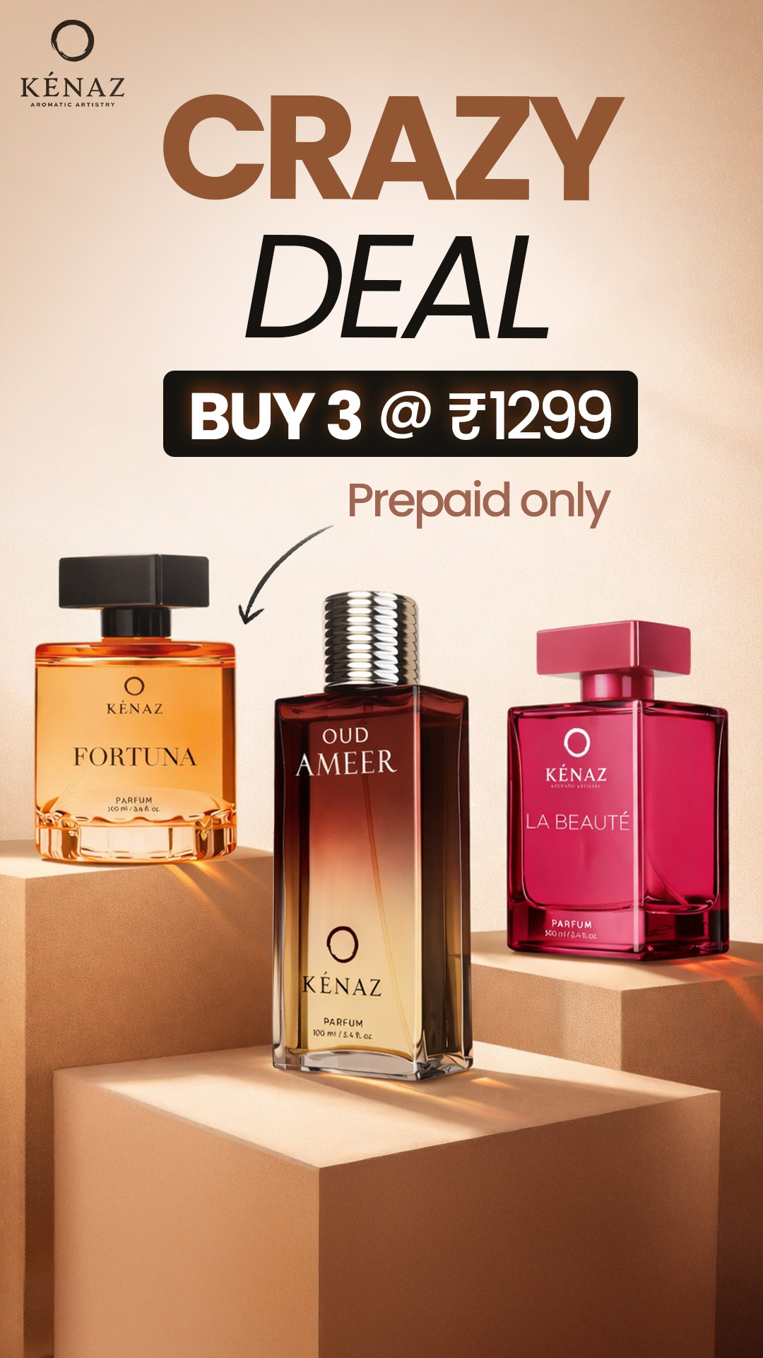 Kenaz India Facebook ad